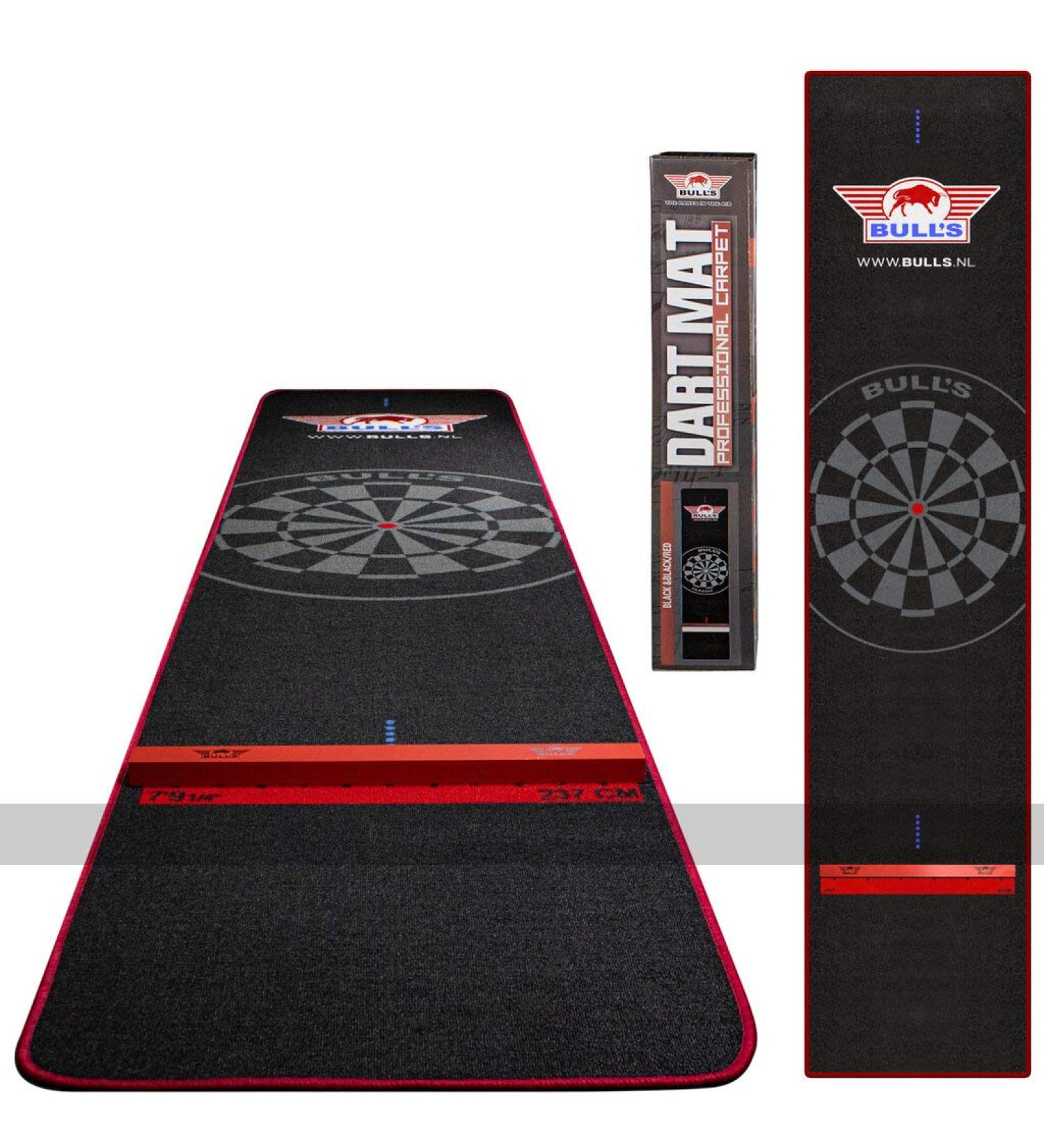 Bulls Darts Carpet Dart Mat with Raized Oche - 300 x 65cm