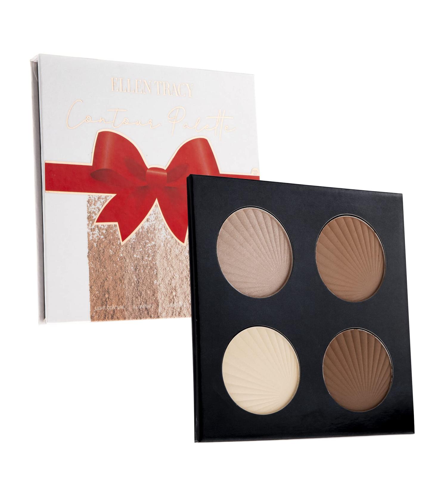ELLEN TRACY Contour Palette - Full Coverage Highlight & Contour Makeup for Women & Girls | Illuminate & Define Your Look - Buy Online on GoSupps.com