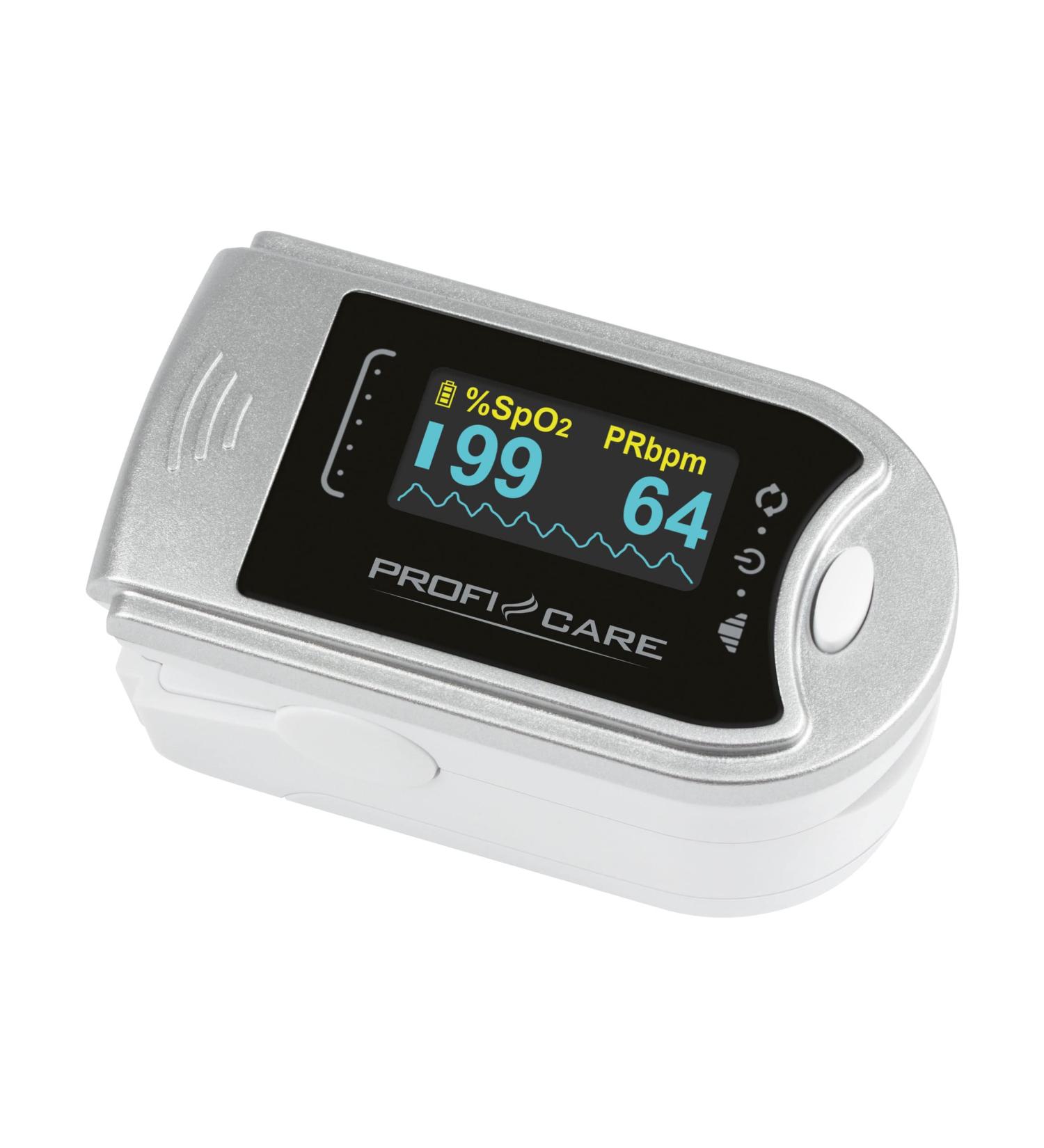 Proficare Pulse Oximeter - 3-in-1 Finger Clip for Pulse Oxygen Saturation & Perfusion Index | PC-PO 3104 - Buy Online on GoSupps.com