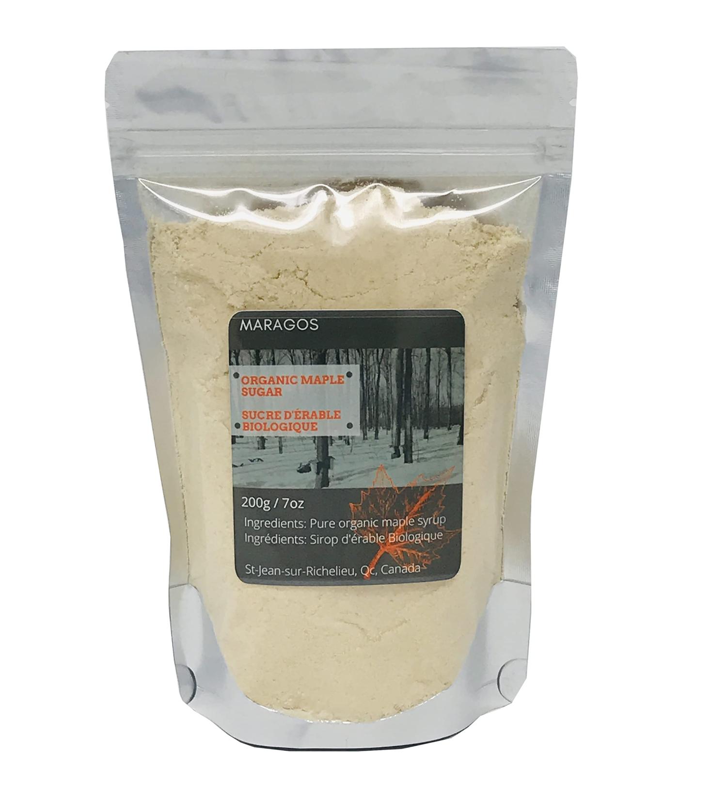 Maragos Organic Maple Sugar Grade A 200g - Pure & Natural Sweetener - Buy Online on GoSupps.com