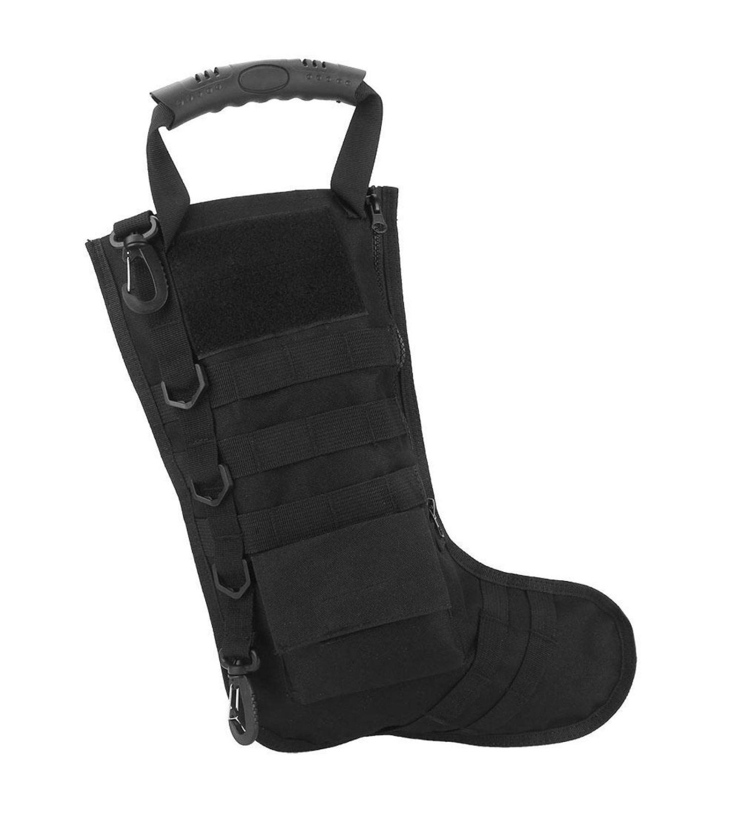 Kuuleeyn Tactical Christmas Bag - Personalized Military Stocking in Black | Outdoor Storage Solution | 3 Colors Available - Buy Online on GoSupps.com