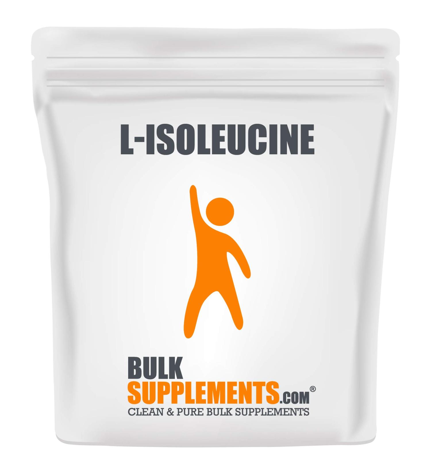 BulkSupplements L-Isoleucine Powder Vegan BCAA Amino Acid Supplement for Men 100g/3.5oz Pack Nutritional Vegan Amino Acids - Buy Online on GoSupps.com