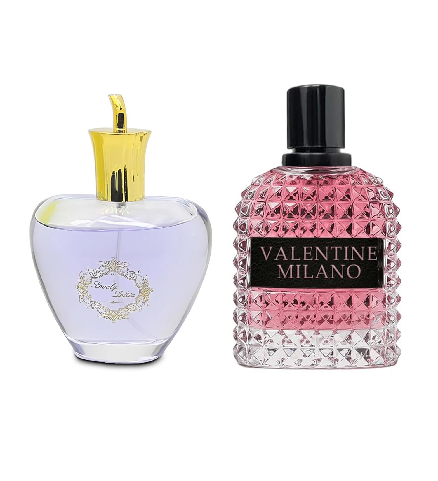 Women's Perfume Combo Set Milano Women&Lovely Lolita Floral Fruity Fragrance Eau De Parfum Elegant 100ml Bottle Natural Spray Each for Daily Used Milano&Lovely Lolita - Buy Online on GoSupps.com