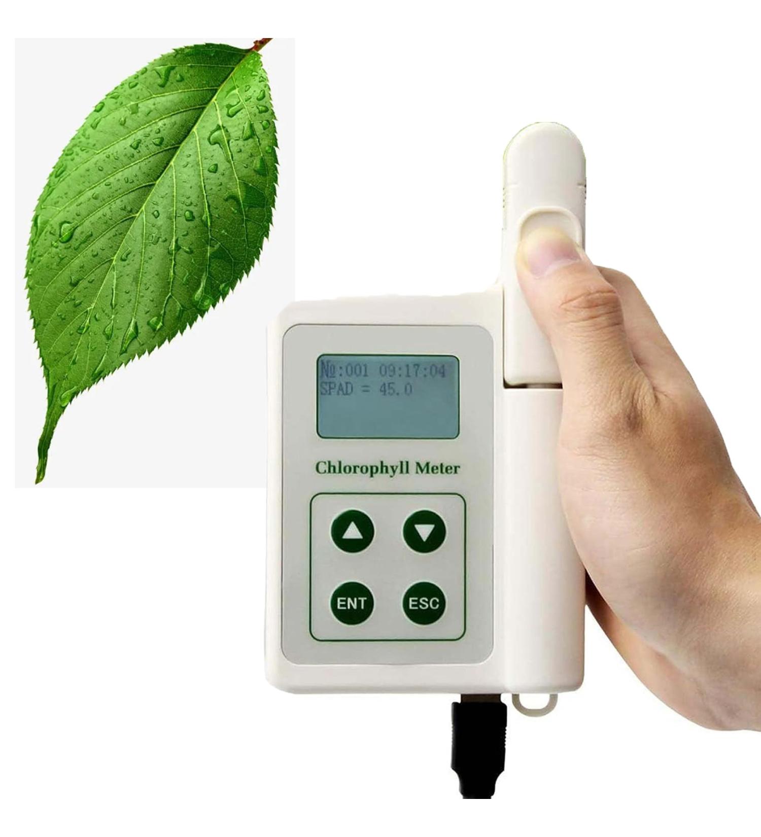 Chlorophyll Meter Hand-Held Chlorophyll Analyzer Plant Leaf Chlorophyll Analyzer Instrument for Measuring Instantly Relative Chlorophyll Content with Measurement Range 0.0 to 99.9 Spad - Buy Online on GoSupps.com
