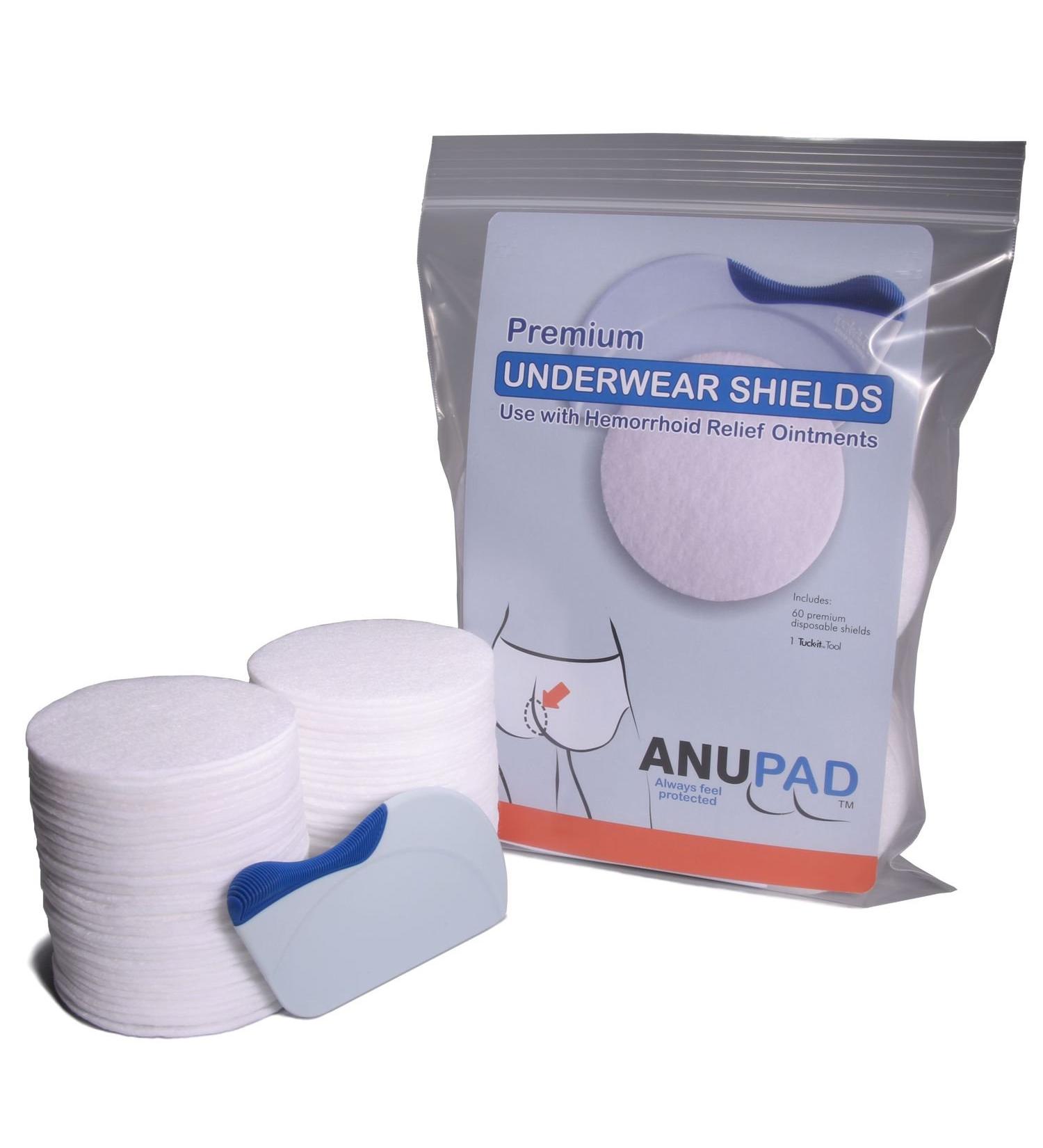Ultimate No Mess Hemorrhoid Pads | Fast Relief & Tuck-it Applicator | 60 Count - Premium Quality for Itching & Bleeding - Buy Online on GoSupps.com