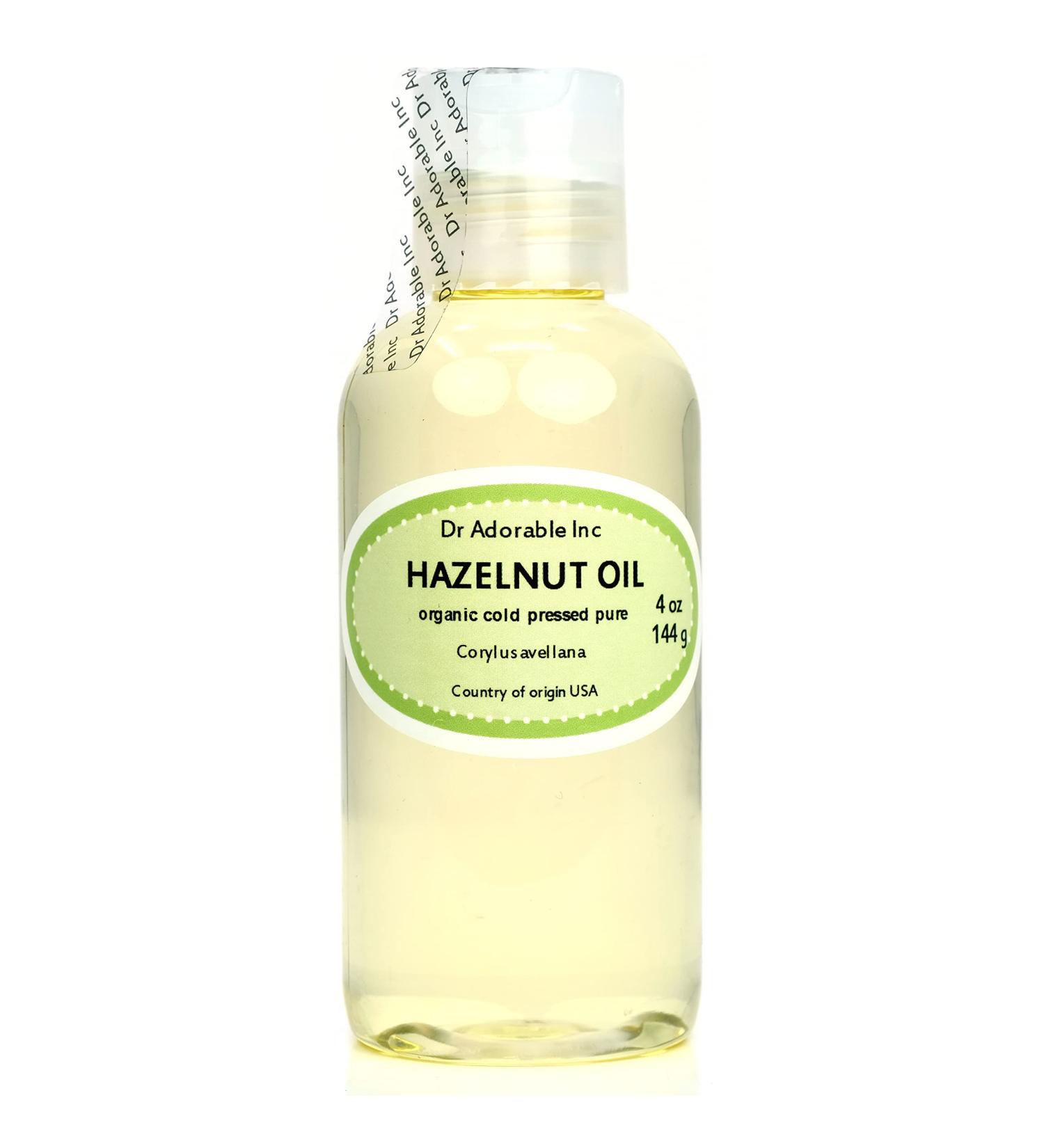 Buy Dr Adorable Hazelnut Oil 4 oz - 100% Pure Organic & Cold Expeller Pressed - International Shipping Available - Buy Online on GoSupps.com