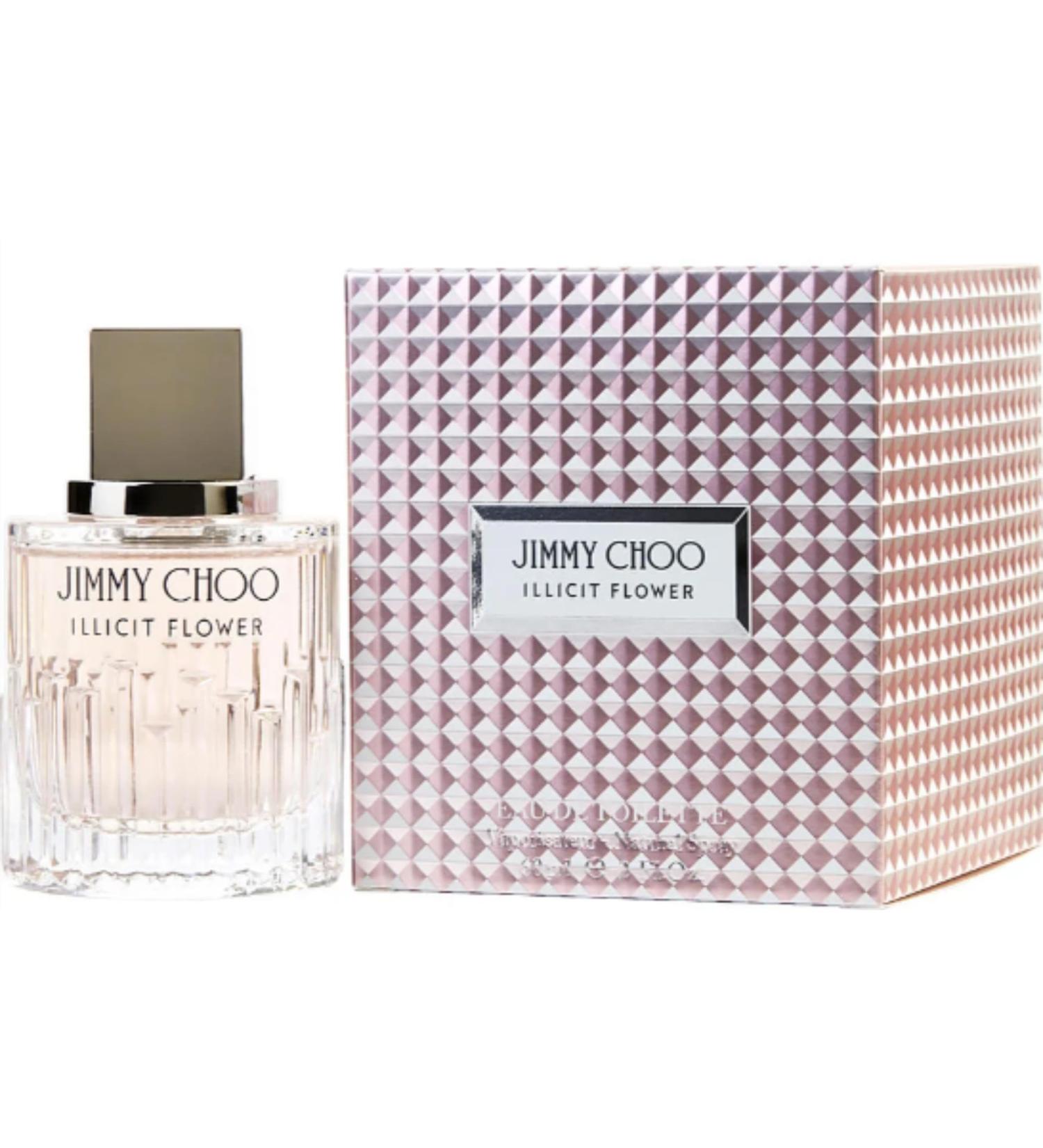 Jimmy-Choo Illicit Flower Perfume for Women Eau de Toilette Para Mujer 2 oz (59 ml)