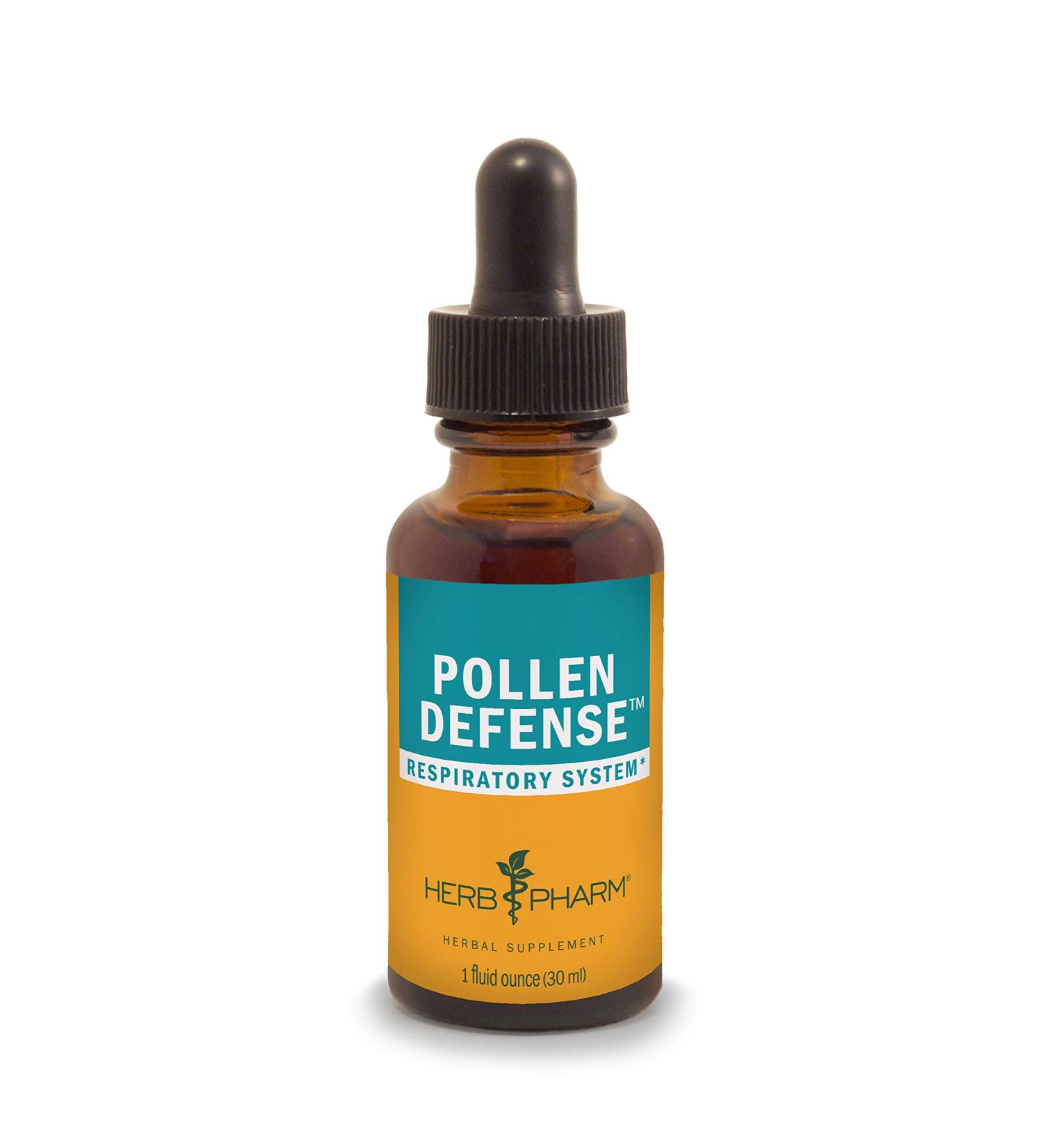 Herb Pharm Pollen Defense Liquid Herbal Formula - 1 Fl Oz - Respiratory System Support - Buy Online on GoSupps.com