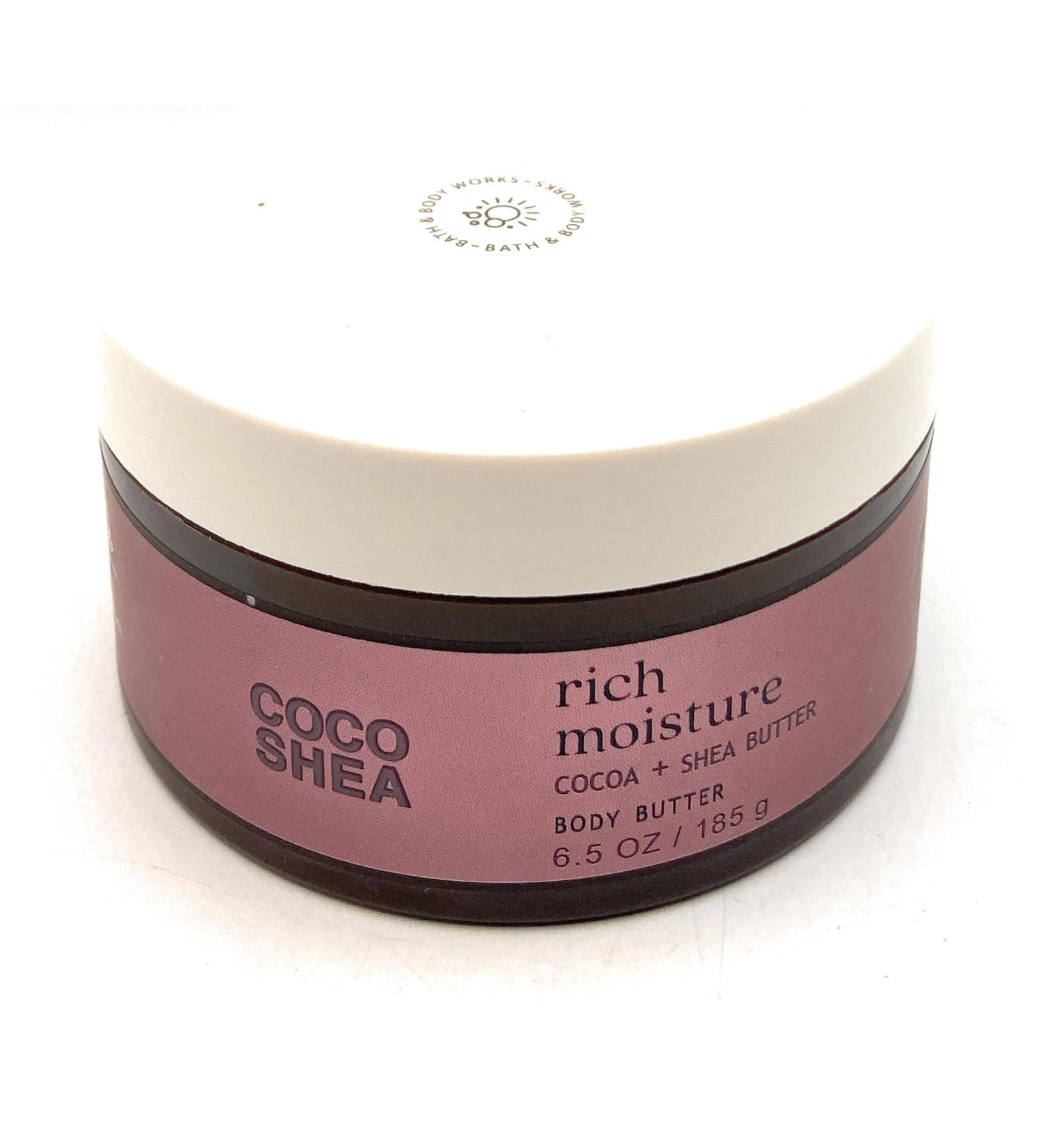 Bath & Body Works Coco Shea Rich Moisture Whipped Body Butter Made With Shea Butter Coca Butter & Coconut Oil - 6.5 oz / 185 g