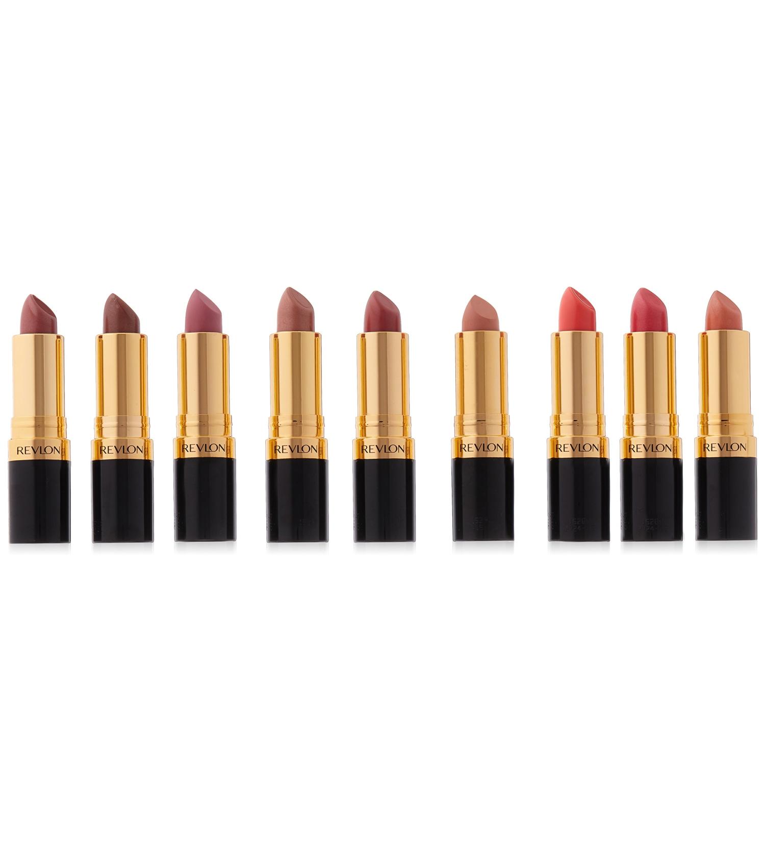 Revlon Super Lustrous Lip Cube - Nude Edition: 9 Rich Lipsticks for Perfect Color | Buy Internationally - Buy Online on GoSupps.com