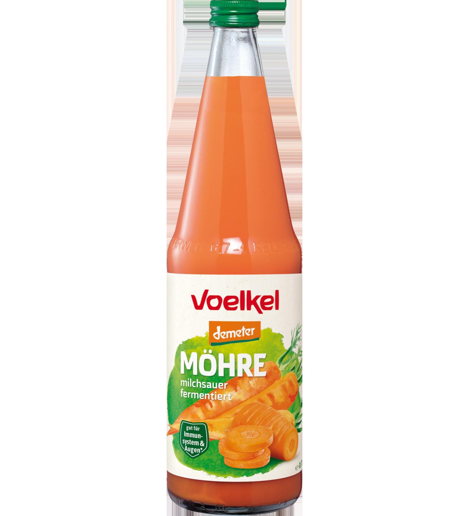 Voelkel organic carrot lactic acid fermented (6 x 0.70 l)