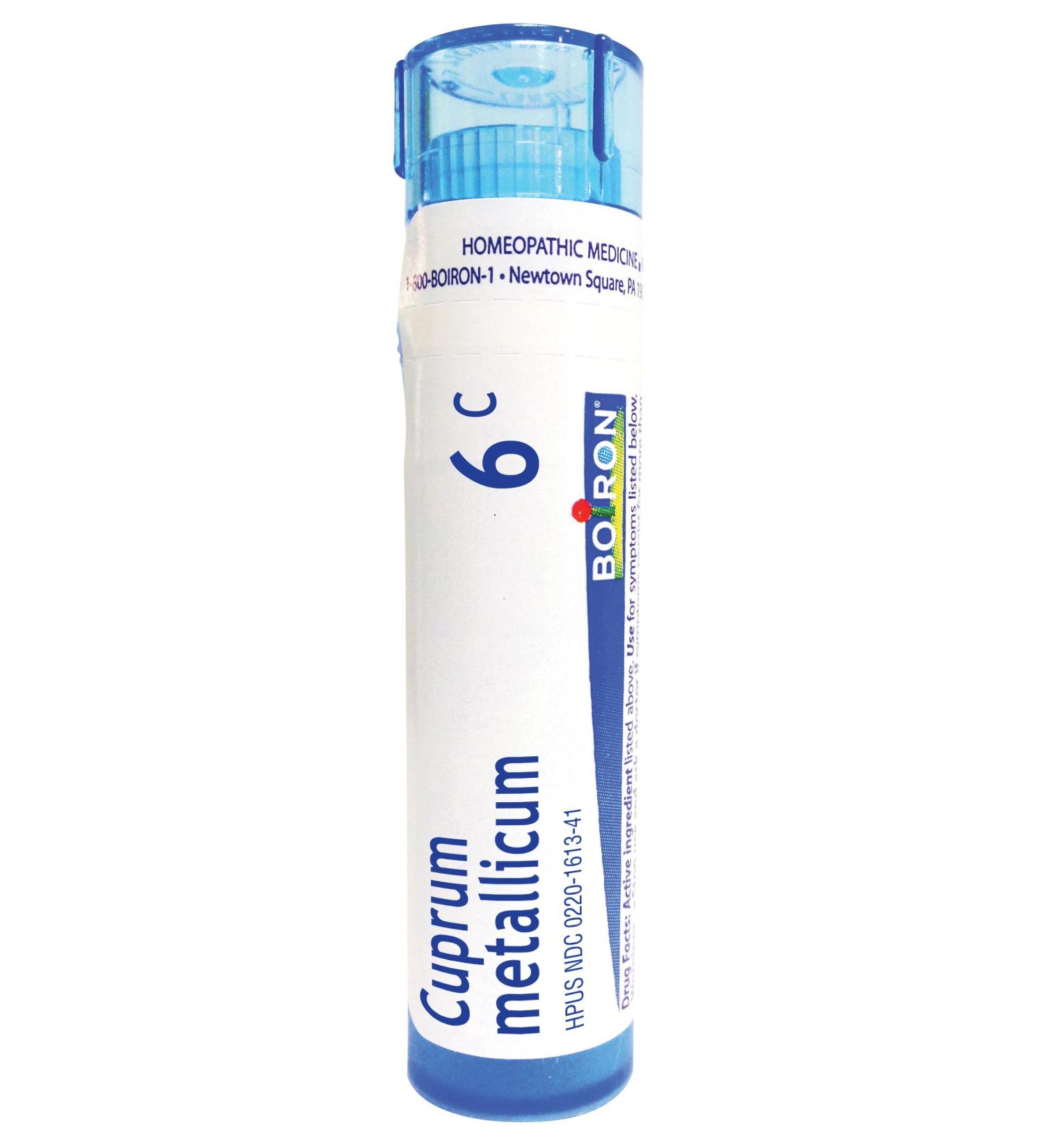 Boiron Cuprum Metallicum 6C Homeopathic Medicine for Leg Cramps and Muscle Cramps (Pack of 5)