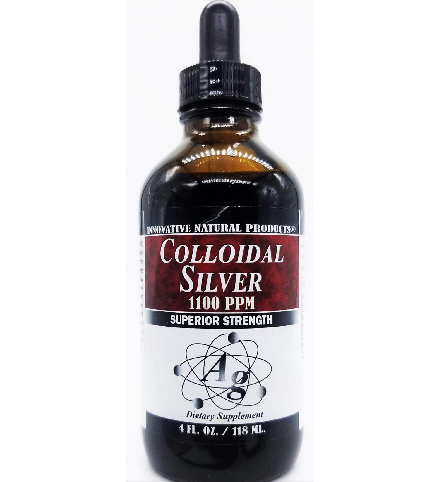 Colloidal Silver 1100 PPM (4 oz) by Innovative Natural Products