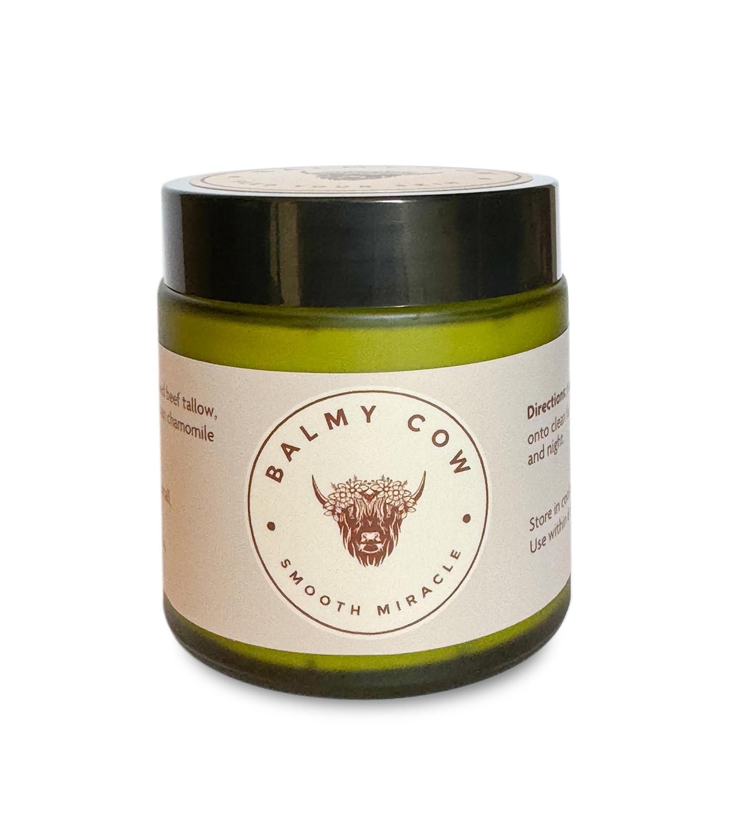 4oz Grass Fed Whipped Tallow Balm Organic Vanilla Manuka Honey & Chamomile Handmade in Beverly Hills CA - Buy Online on GoSupps.com