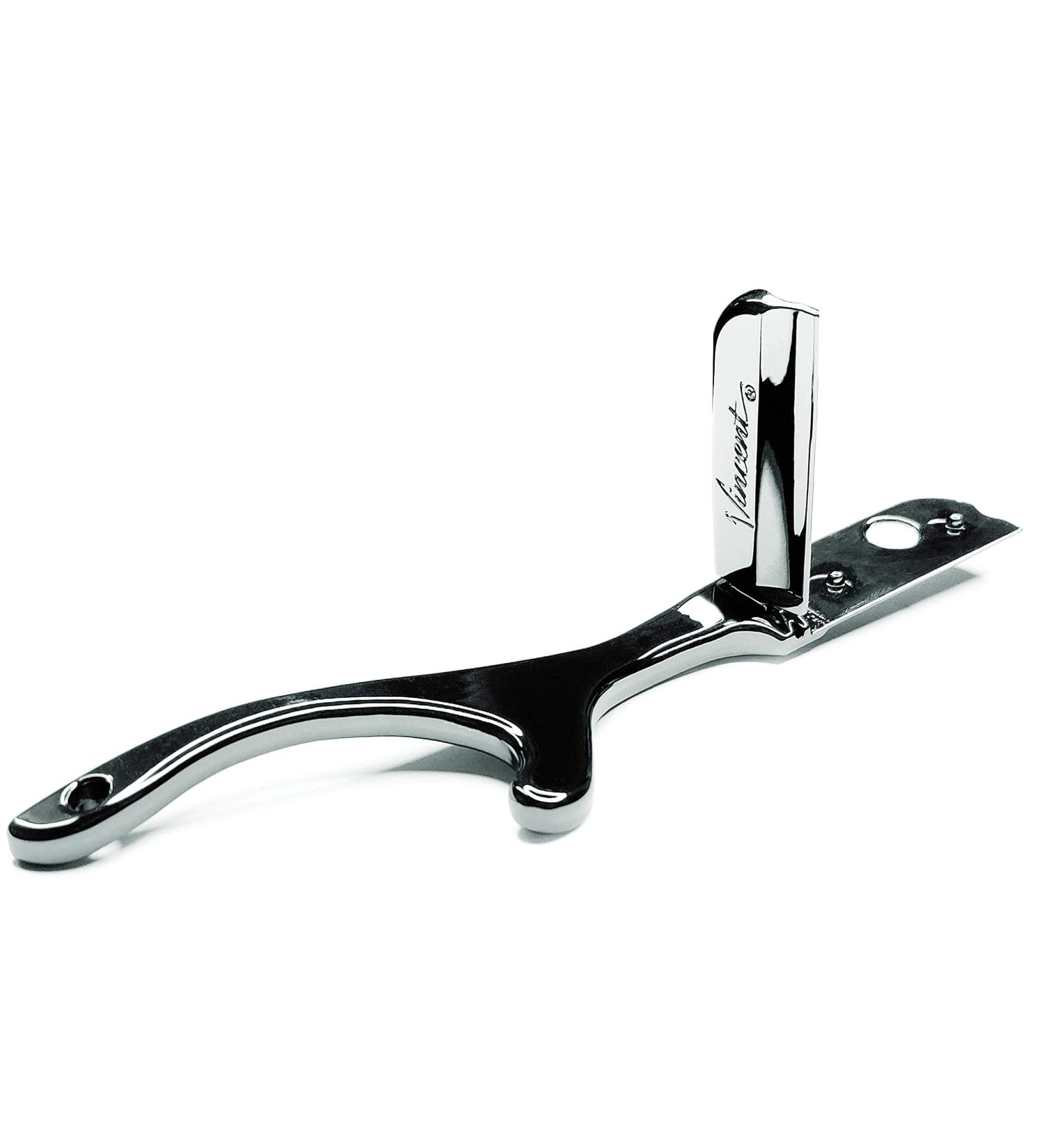 Vincent Weasel Razor in association with VanDaGoat (Silver-Left Handed)