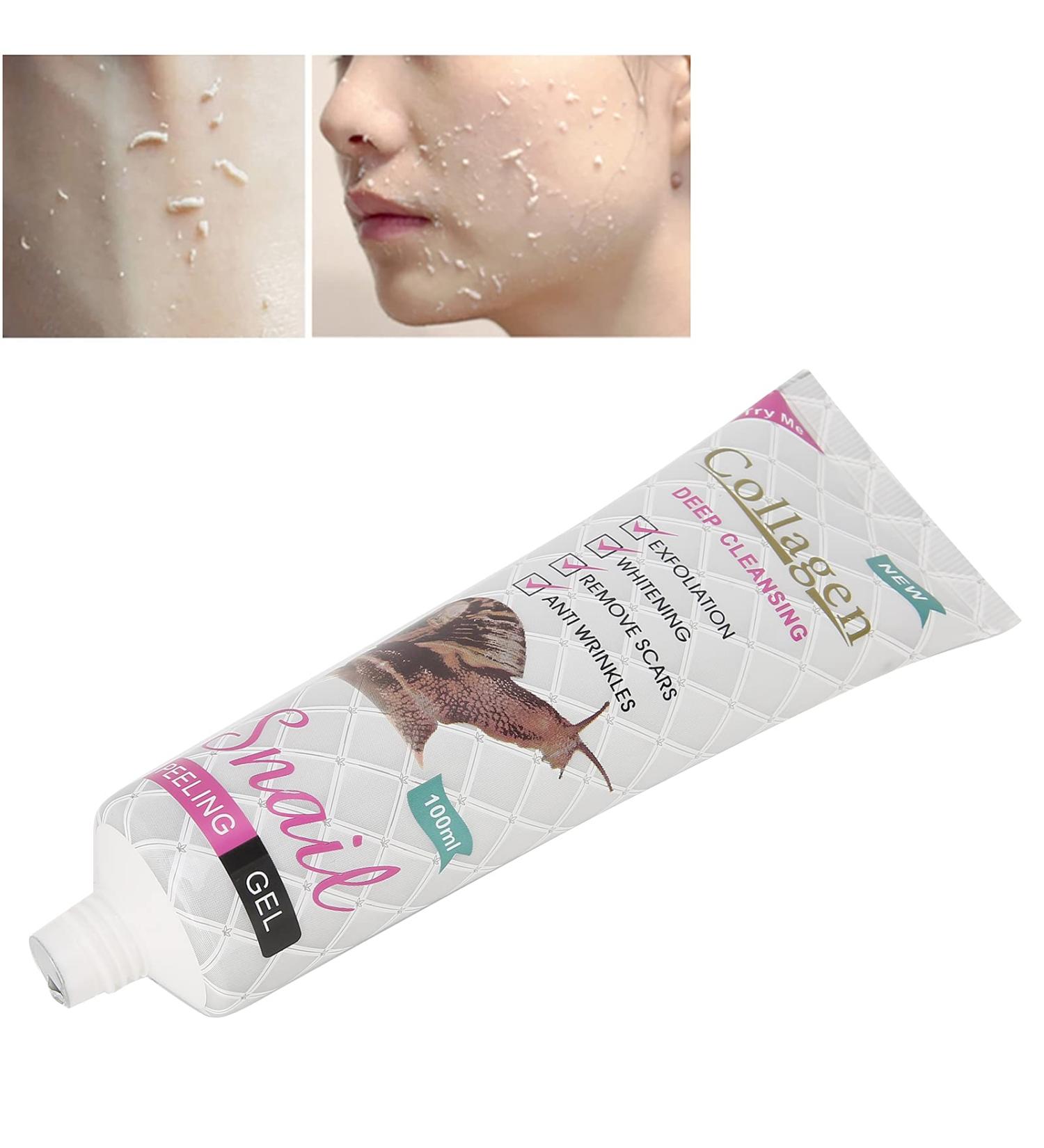 Denkerm Peeling Gel Anti Inflammatory Effect Easy To Use Gentle Facial Skin Care Product Exfoliating Gel for Skincare for Women - Buy Online on GoSupps.com