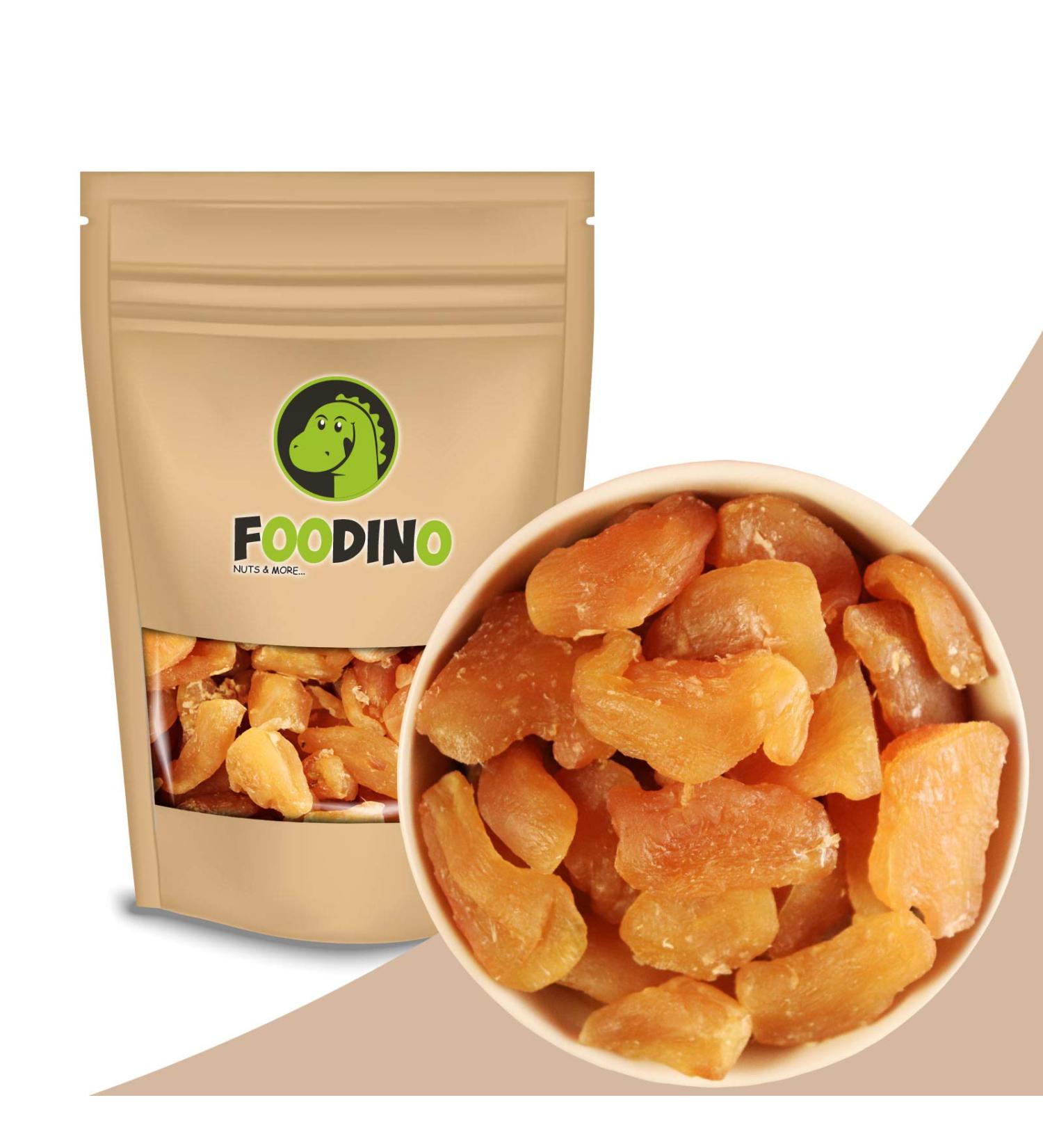 Premium Natural Ginger Pieces - 100% Untreated & Flavor-Free 500g to 2.5kg - Re-Closable Packaging | Foodino 1kg Pack - Buy Online on GoSupps.com