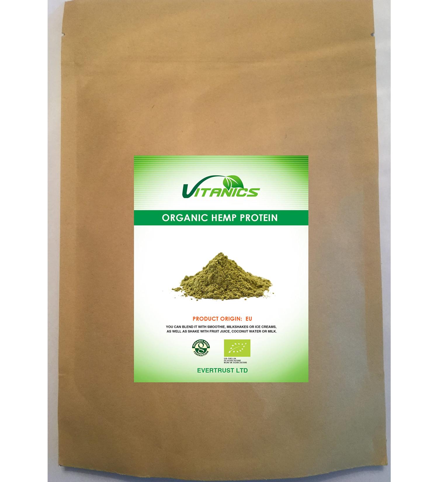 Vitanics Raw Organic Hemp Protein Powder (150g)