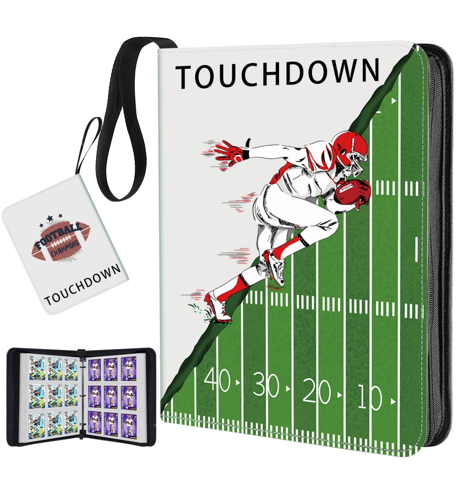 900 Pockets Football Card Binder - Trading Card Holder Album with Sleeves Protectors for Sports Cards - Buy Online on GoSupps.com