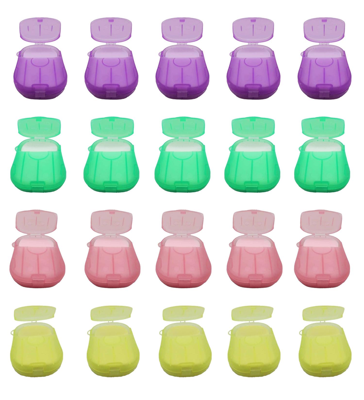 Gadgetime USA Paper Soap Sheets Assorted 20 Pack (20 Sheets Per Pack) - Portable Disposable - Foaming Hand Washing Scented Bath for Indoor Travel Camping Hiking - Buy Online on GoSupps.com