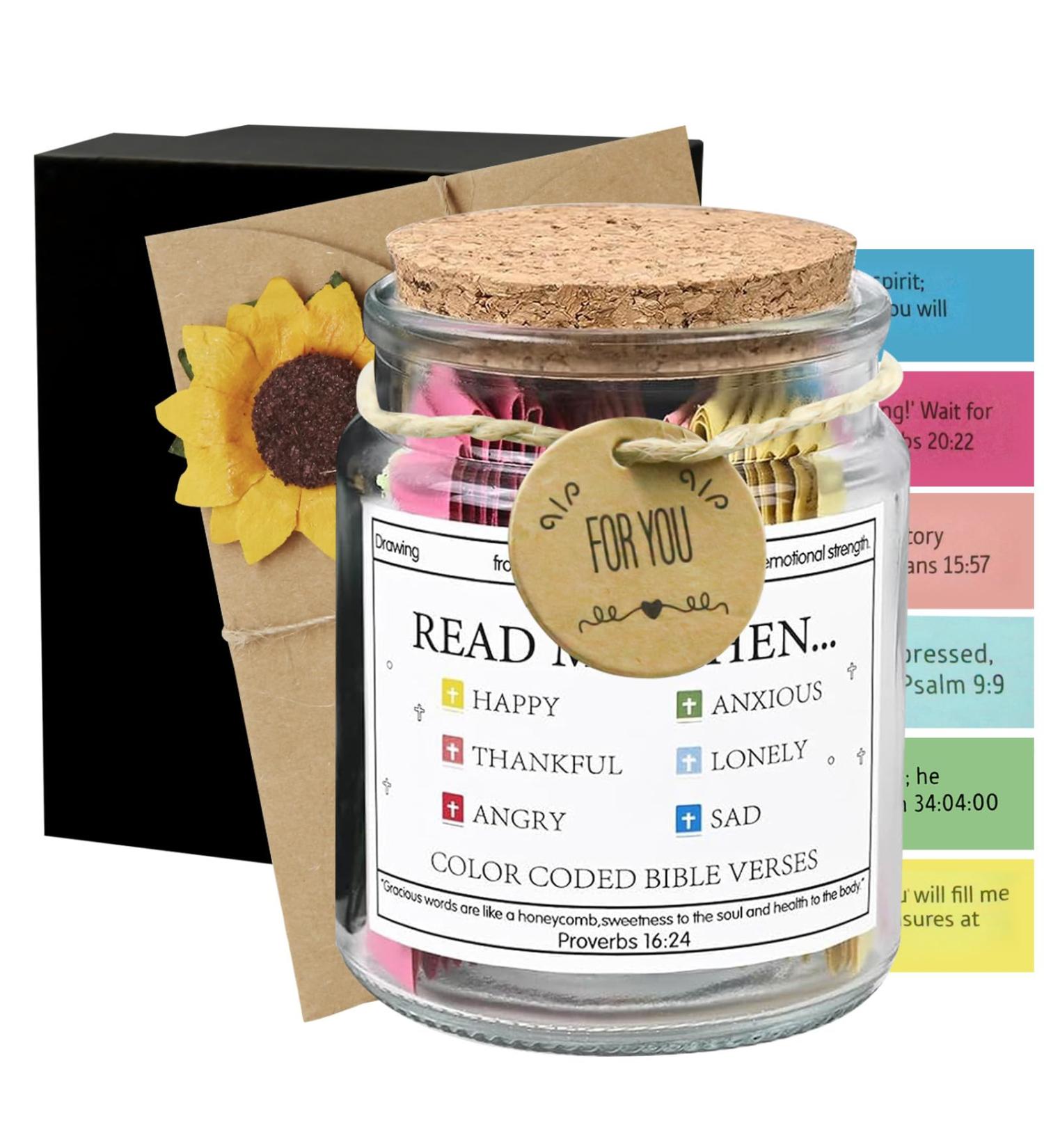 The Hope Bible Verse Jar Christian Gifts for Women Verses Christian Gifts for Men Bible Study Accessories Bible Verses in A Jar Christian Gifts A Jar Contain Bible Verses Bible Study Supplies - Buy Online on GoSupps.com