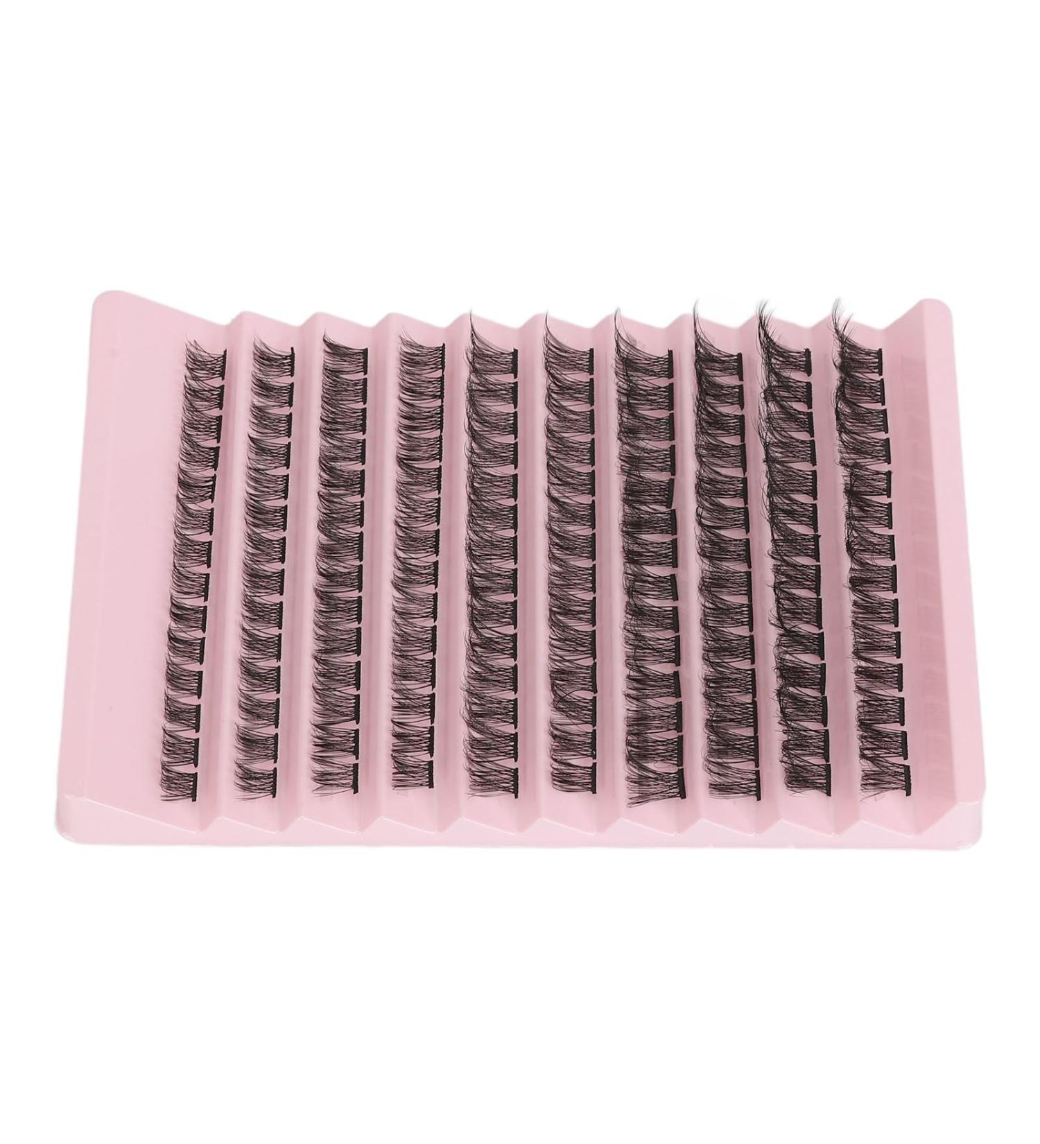Individual Lashes DIY Synthetic Fibre Individual Lashes Cluster Thick Strong Adhesive for Makeup (DIY-SET-002) - Buy Online on GoSupps.com