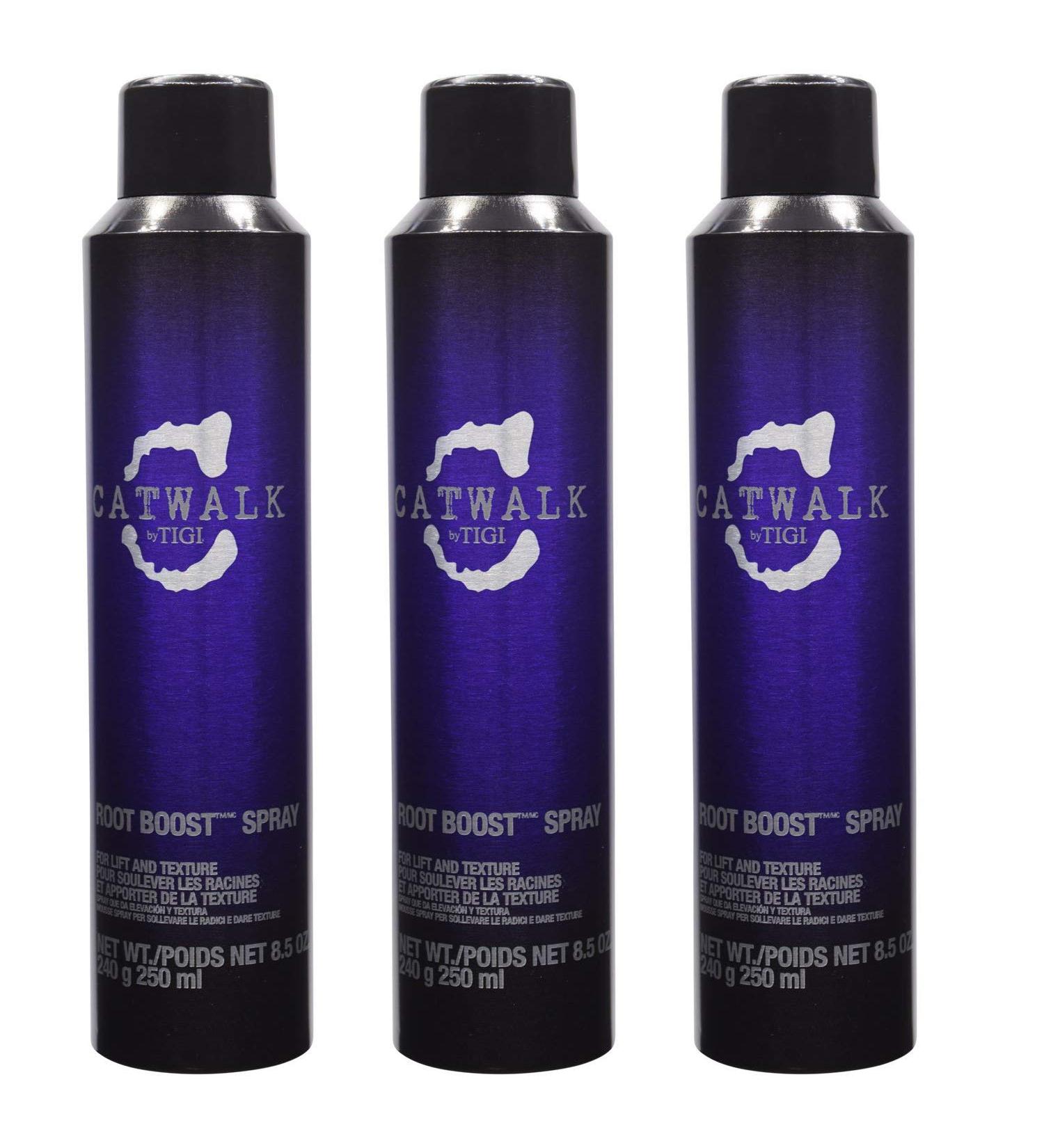 Catwalk by TIGI Root Boost Spray Foam - Directional Mousse for All Hair Types - For Lift & Texture - For All Hair Types - Finish on Wet Hair & Blow Dry - Premium Hair Care Products - 8.1 oz (3 Pack) Pearl Lilly Shifron 8.5 Ounce (Pack of 3)