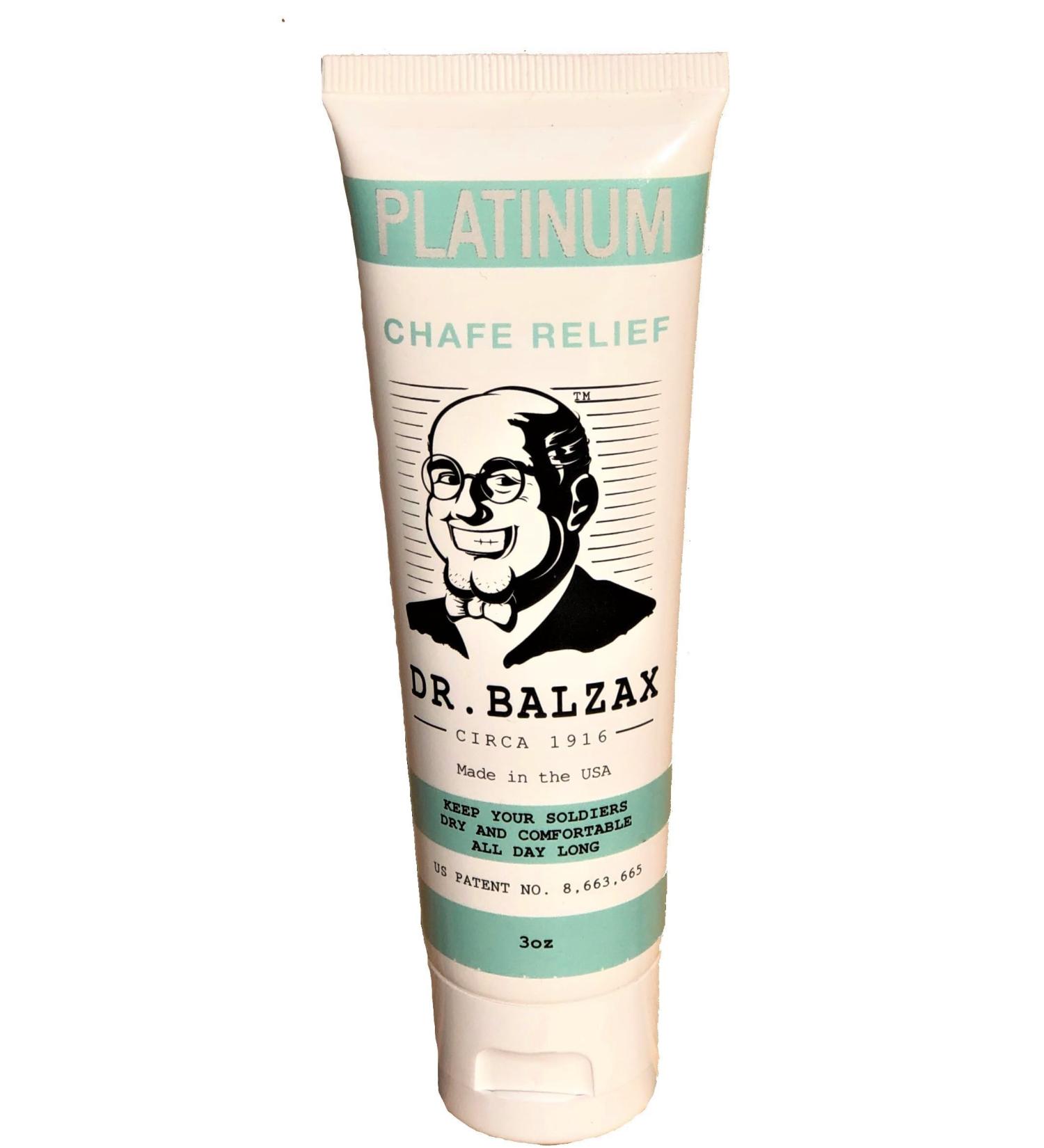 Dr. Balzax Platinum - Ultimate Anti-Chafing Cream for Crotch Pits & Breasts | Prevent Thigh Chafing & Irritation - Buy Online on GoSupps.com