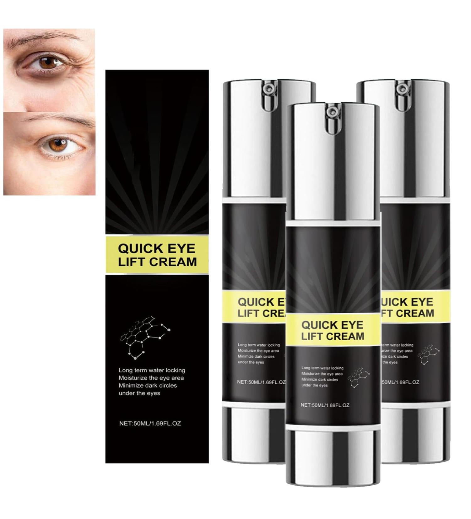 Instant Lift Plus Dark Circles Eye Contour Cream Instant Eye Tightening Cream Temporary Face Lift Tightening & Lifting Loose Sagging Skin Cream For All Skin Types (3) - Buy Online on GoSupps.com