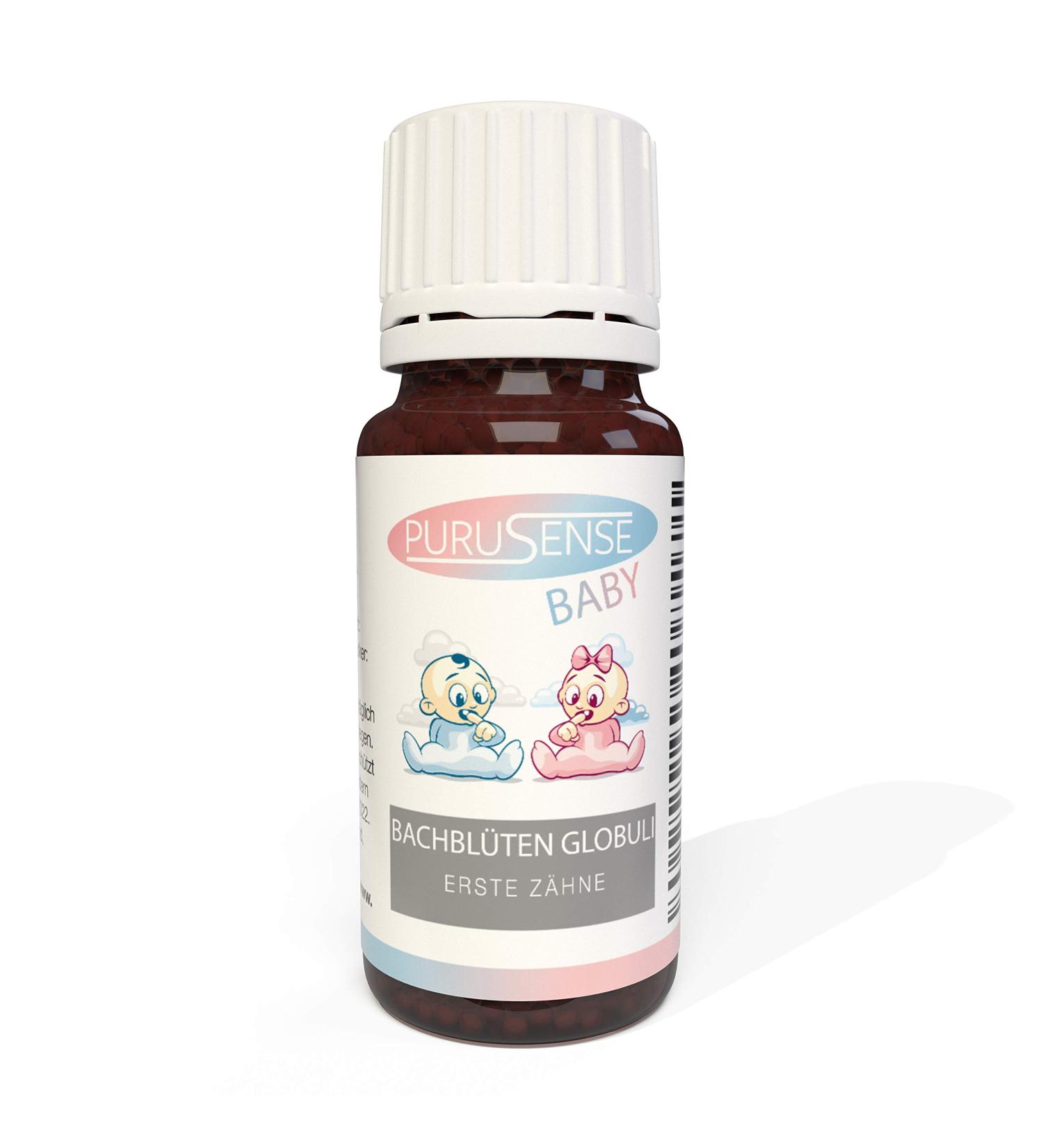 Purusense Bach Flower Baby Tooth Globules | Herbal Dr. Bach Remedy for Teething Relief in Babies - International Shipping Available - Buy Online on GoSupps.com