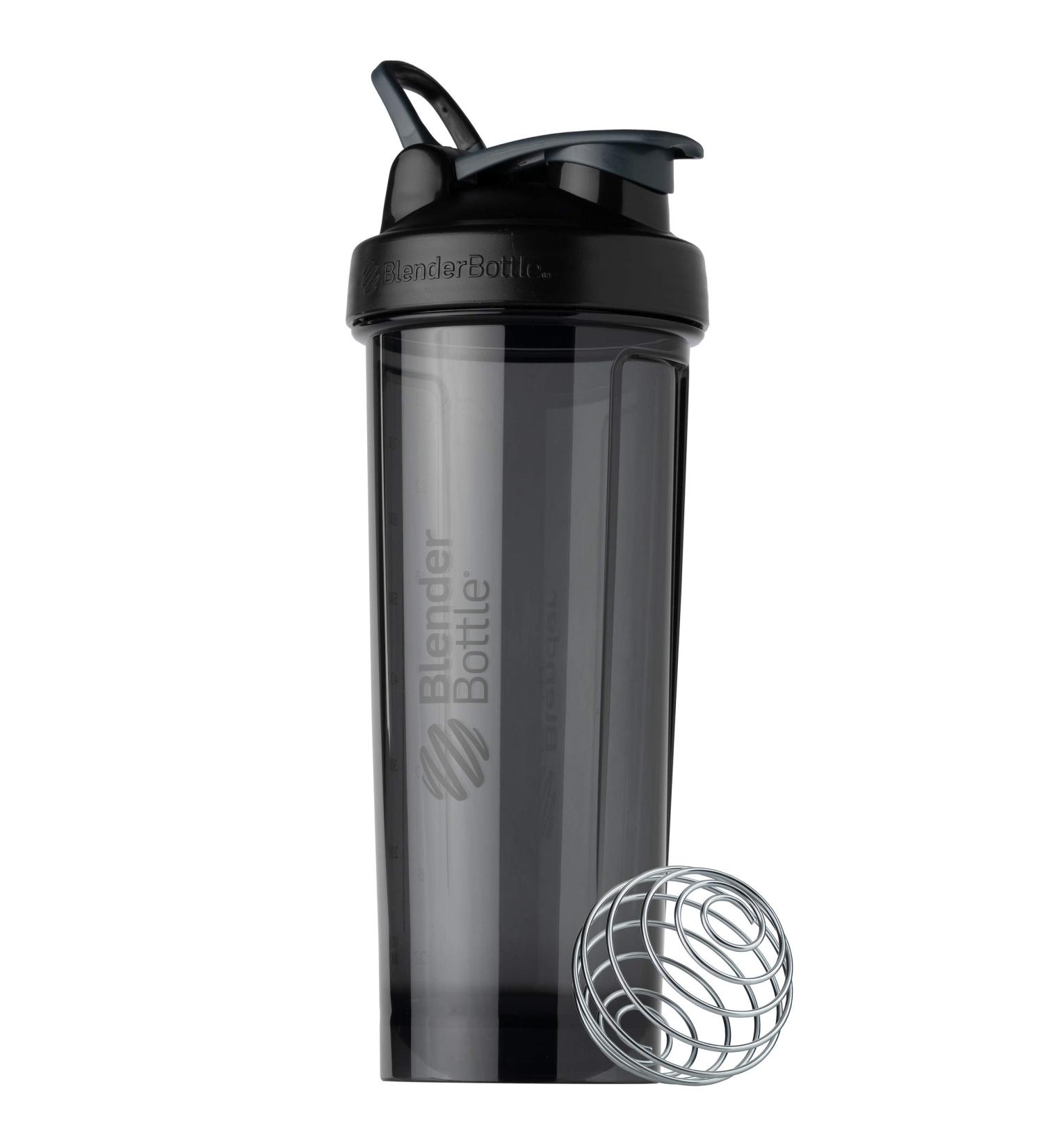 BlenderBottle Pro32 Tritan Drinking Bottle with BlenderBall - 1 Piece Black | Optimal Mix for Smoothies & Shakes - Buy Online on GoSupps.com
