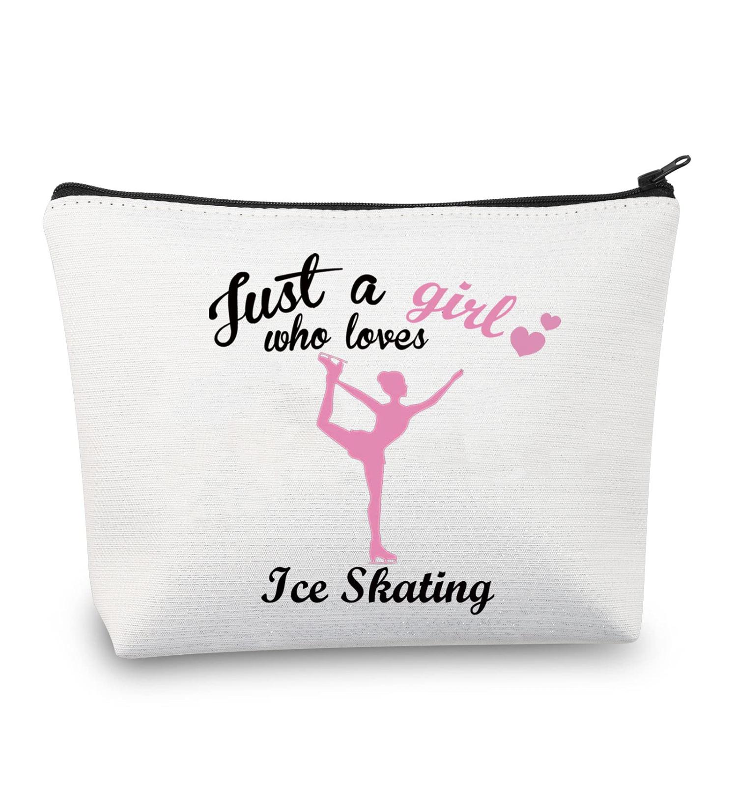 Ice Skating Gifts | Figure Skating Make-Up Bag & Unique Gifts for Girls Who Love Skating - Buy Online on GoSupps.com