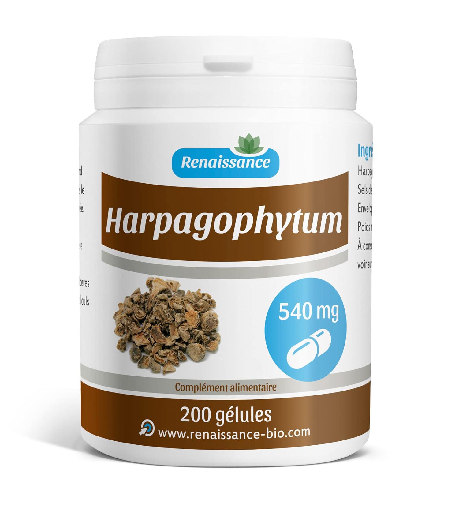 Harpagophytum 540 mg - 200 capsules - Buy Online on GoSupps.com