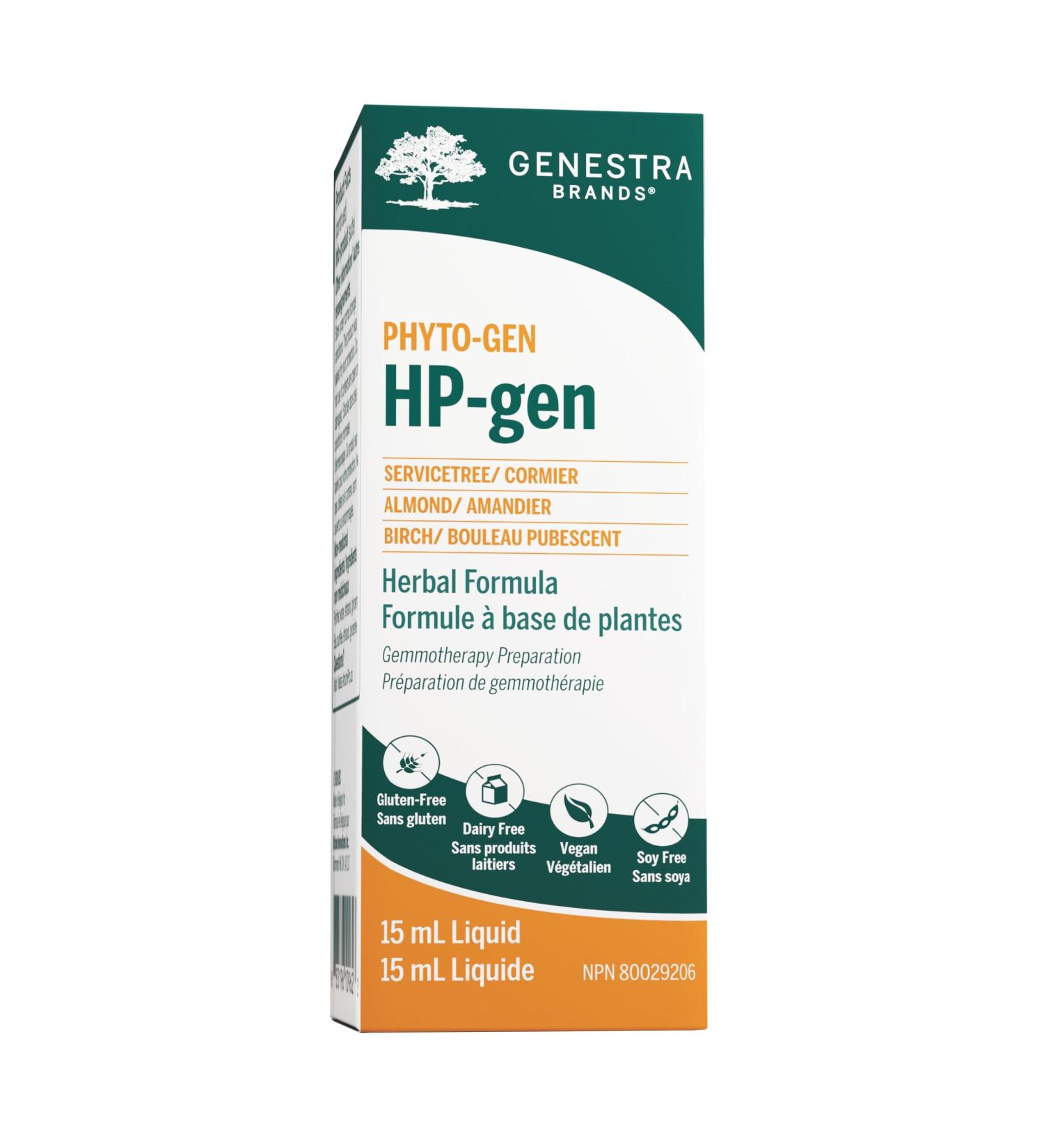 Genestra Brands - Hpo-gen - Servicetree Almond and White Birch Herbal Supplement - 15 ml Liquid - Buy Online on GoSupps.com