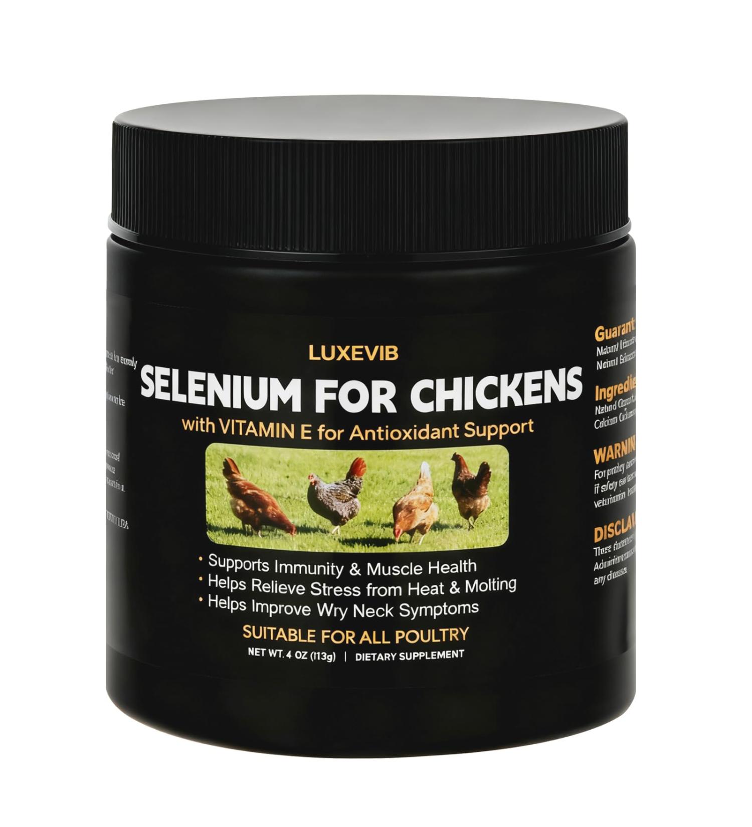 E+S Poultry Vitality Formula | Selenium for Chickens & All Poultry | Nutrient Support Powder for Energy Balance and Mobility | Feed Mix Additive for Healthy Growth - Buy Online on GoSupps.com
