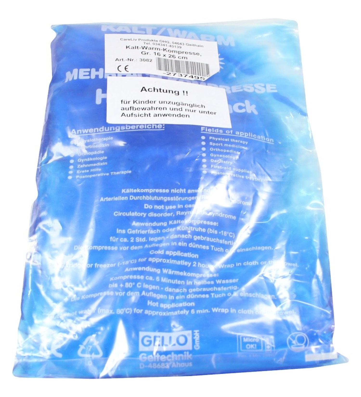 Cold and warm compress 30x40 cm 1 st