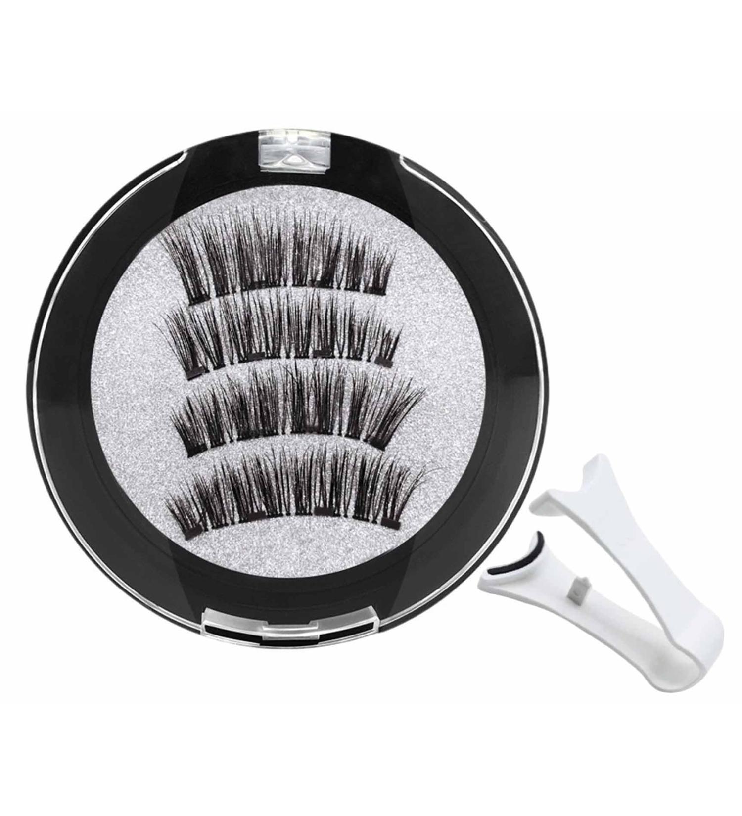 Elara Craft Magnetic Eyelashes - Reusable Double Sided Waterproof Lashes with Applicator | Style 3 for Effortless Beauty - Buy Online on GoSupps.com