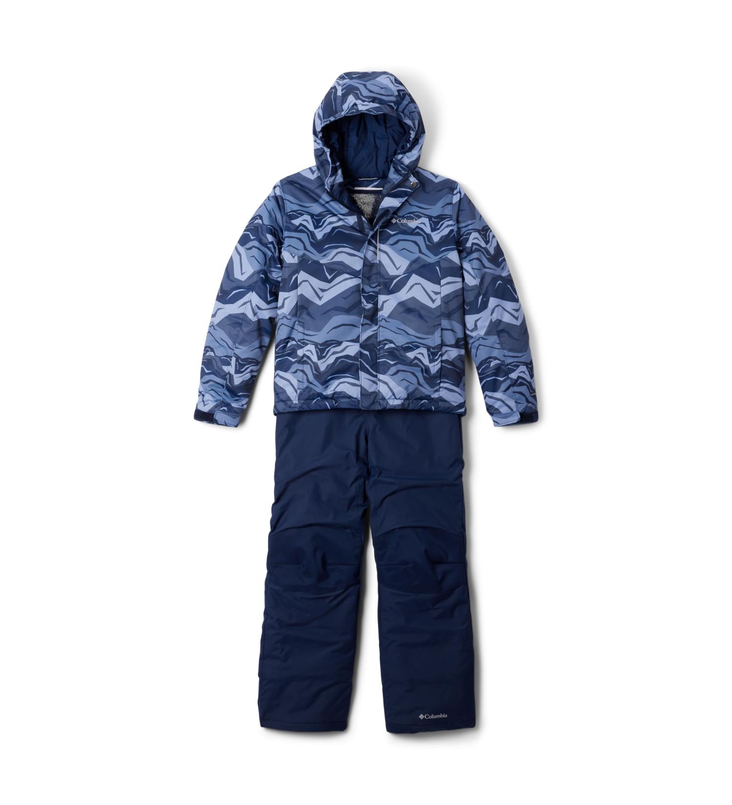 Columbia Buga Snowsuit Romper XS - Unisex Kids | Collegiate Navy Tectonic - Buy Online on GoSupps.com
