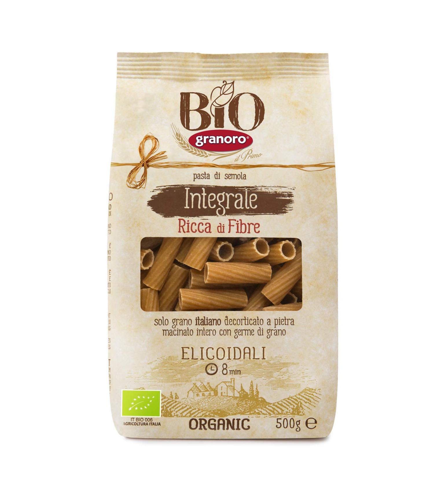 Granoro Granoro Bio Integrale Helicoidal Bio Integrals - 20 boxes of 500 g gluten free