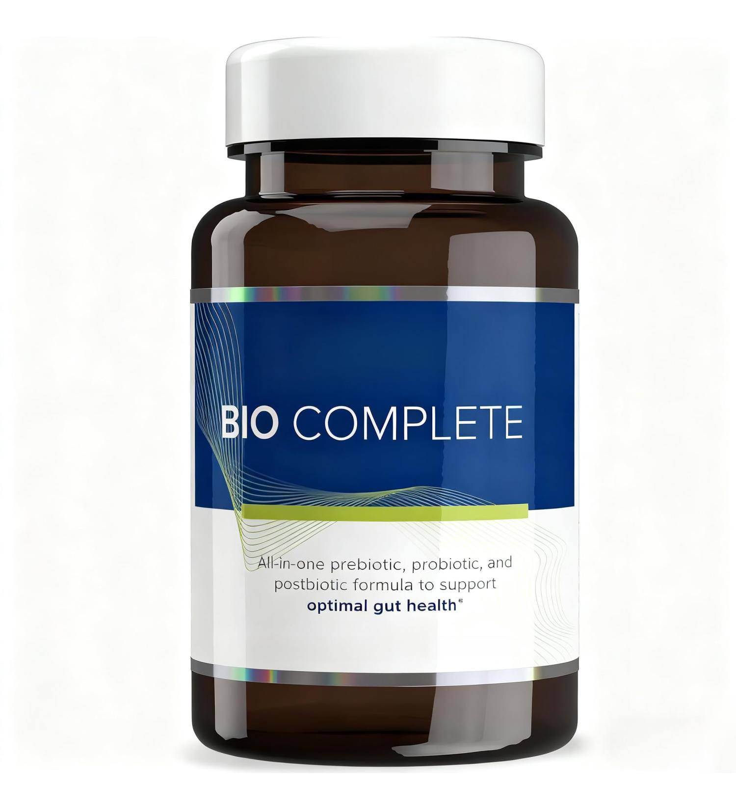 Bio Complete 3in1 probiotic for gut health supports bloating gas appetite energy levels skin and concentration - Buy Online on GoSupps.com