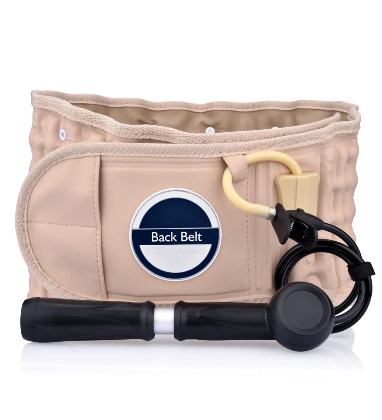 Inflatable Decompression Back Belt - Pain Relief Support for Lower Back (Waist 73.7-124.9 cm) - Buy Online on GoSupps.com