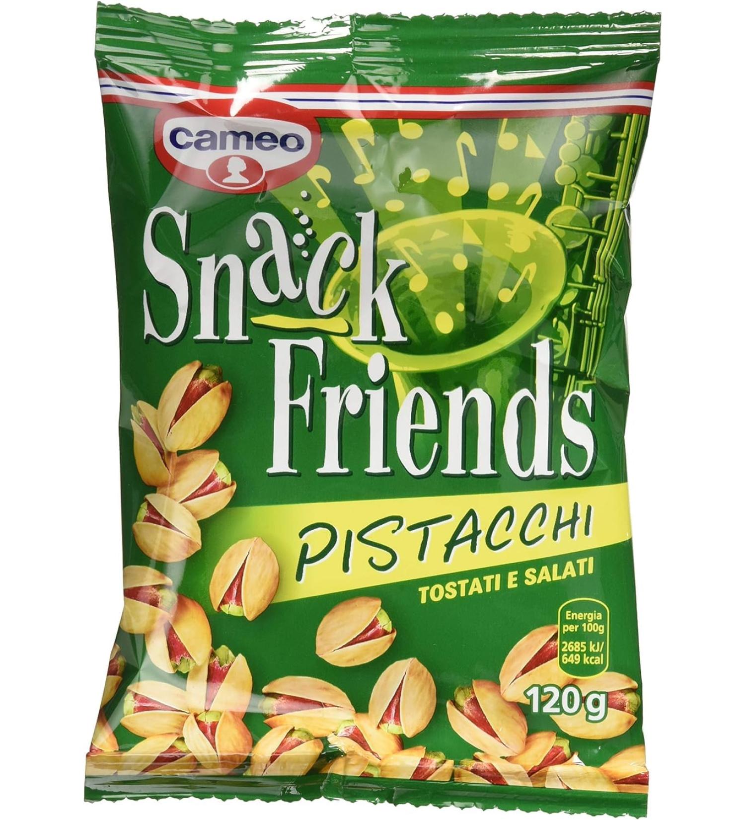  Italian Gourmet E.R. Cameo Snack Friends Pistachios 120g + Italian Gourmet Polpa 400g (Pack of 7) - Buy Online on GoSupps.com