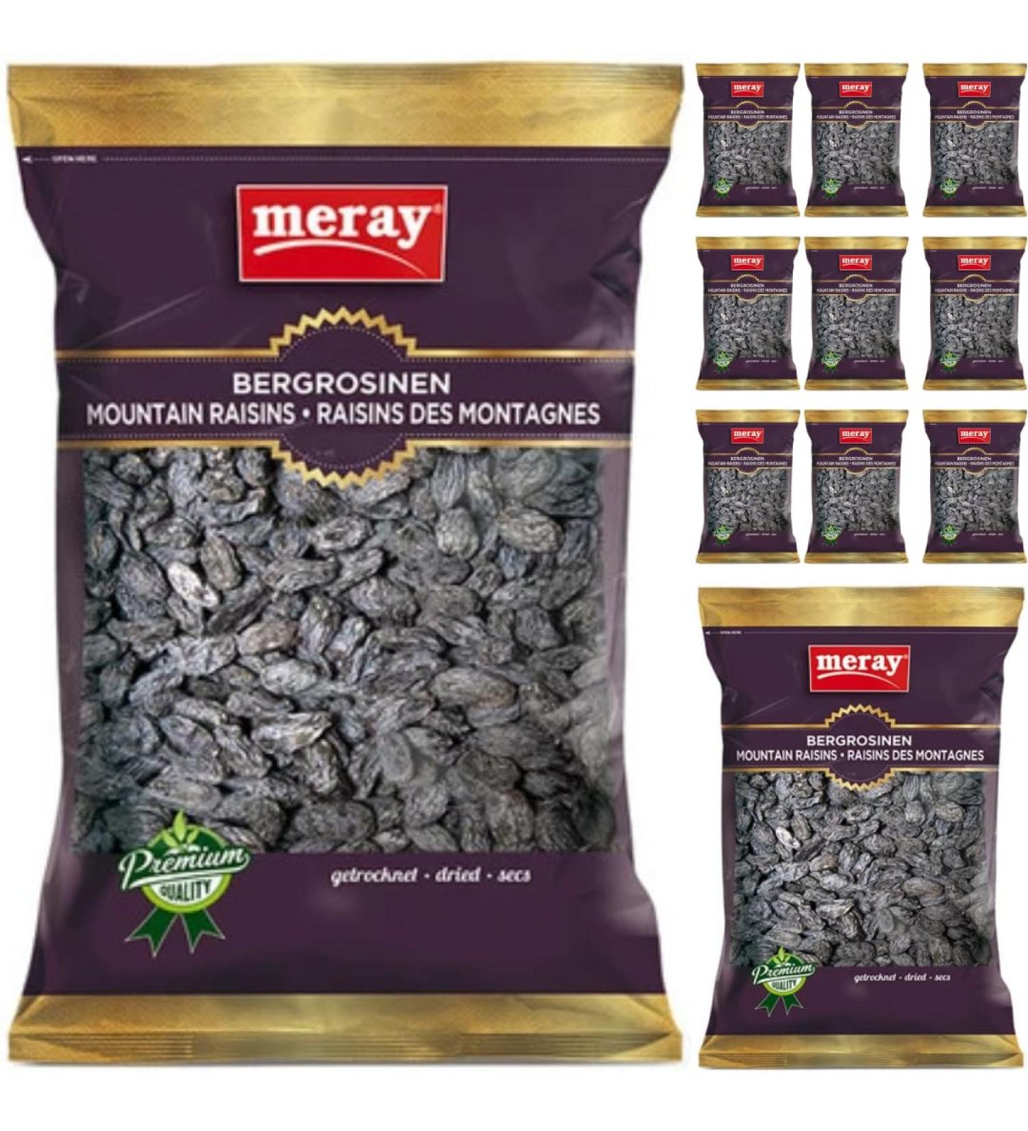 Mry Bergrosinen Raisins 250 g with Pufai Grocery (Pack of 10) - Buy Online on GoSupps.com