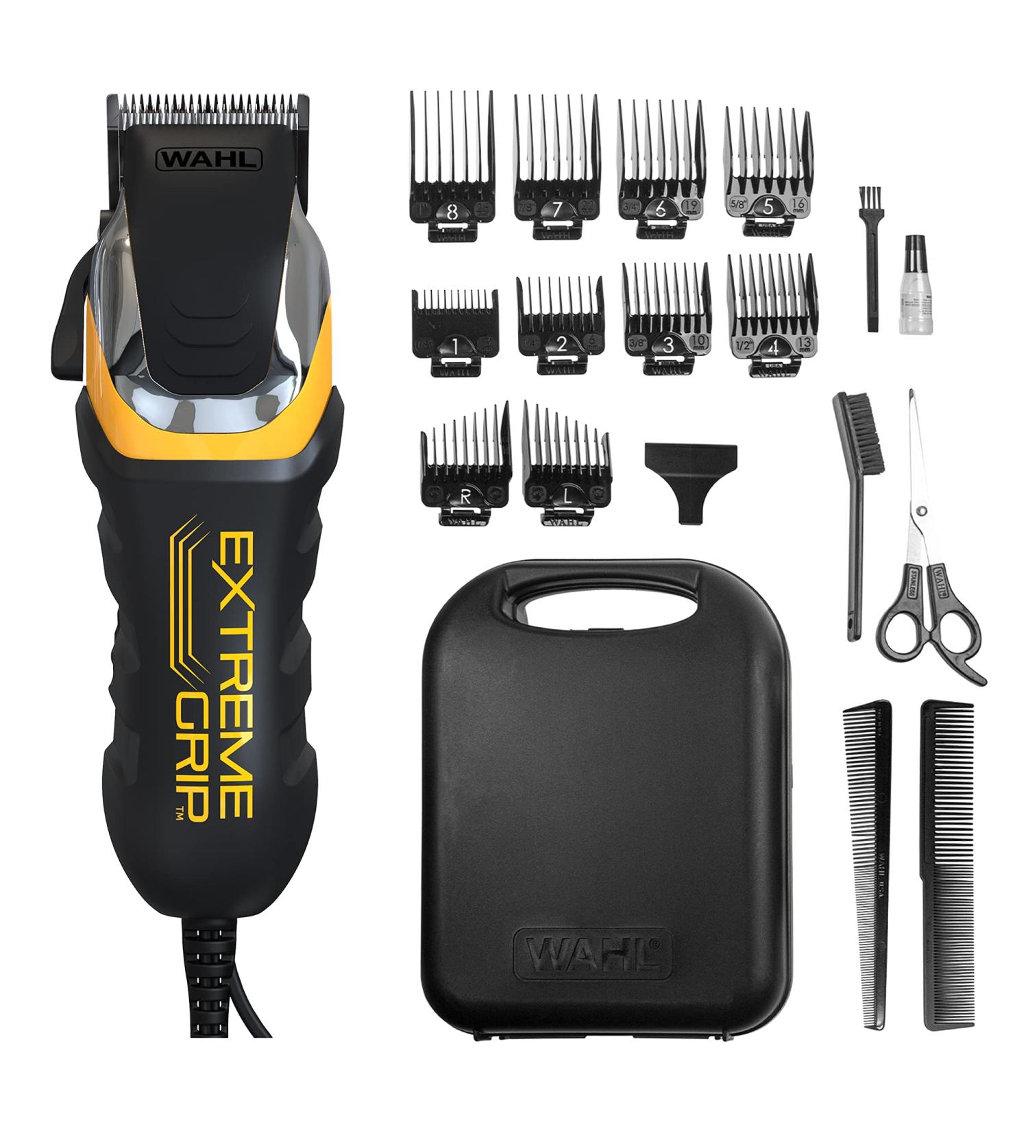 Wahl Extreme Grip Head Shaver for Men - Corded Electric Clippers for Fading, Blending, and Buzz Cuts - Ideal for Family Haircuts at Home - Buy Online on GoSupps.com