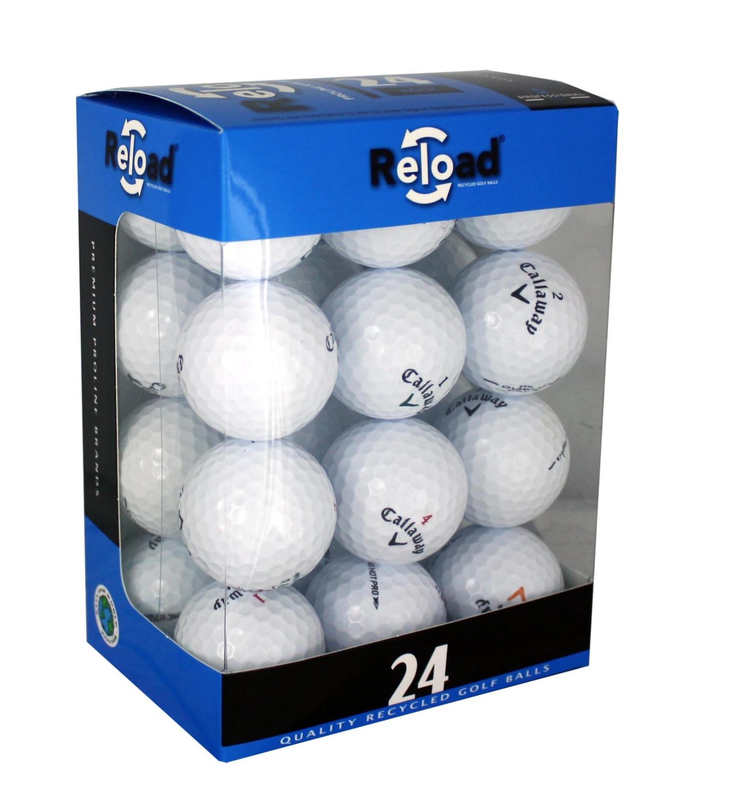Callaway Reload Recycled Golf Balls (24-Pack) - White - One Size - Buy Online on GoSupps.com