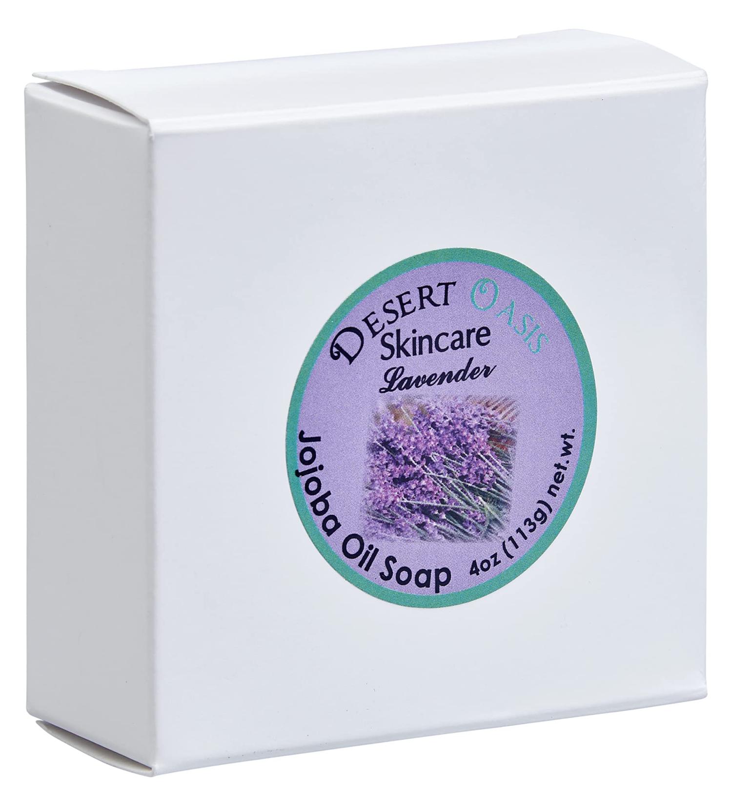 Premium Lavender Bar Soap with 15% Jojoba Oil - Moisturizing Avocado & Olive Oil - Low Suds (4 oz - Buy Online on GoSupps.com