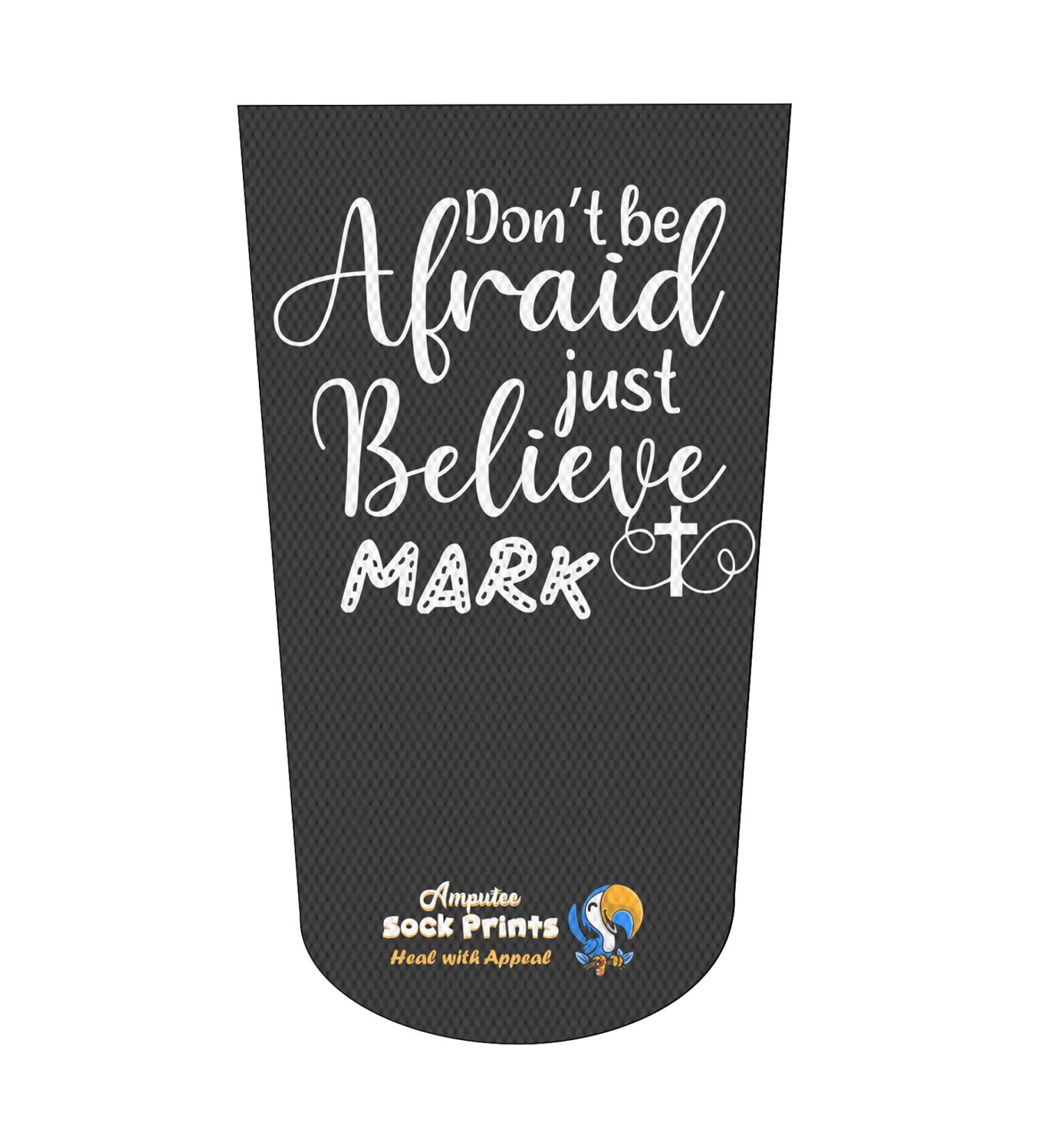 Heal with Appeal 3Ply Amputee Stump Sock - Don't Be Afraid, Just Believe - Buy Online on GoSupps.com