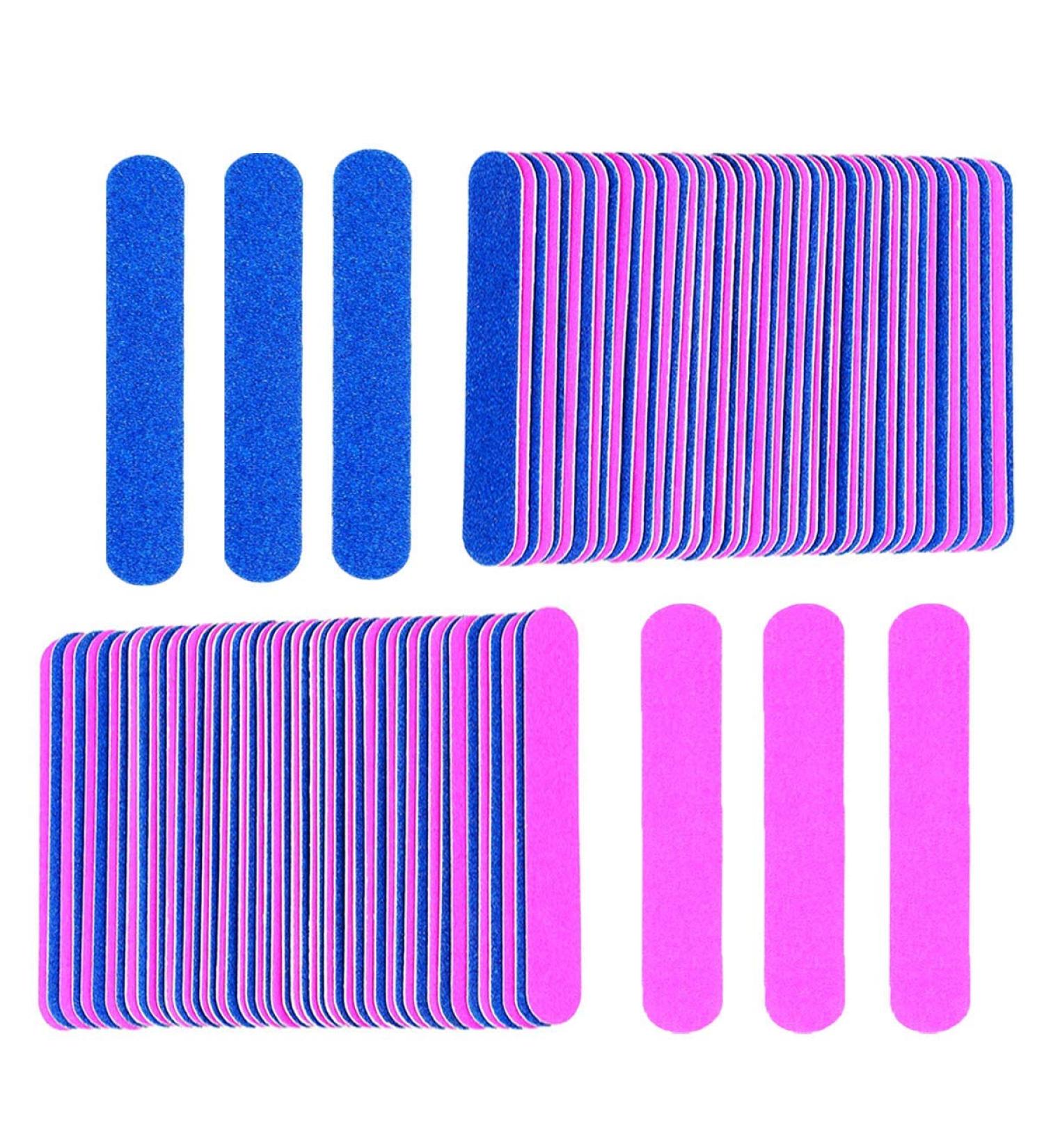 200 Professional Nail Files (180/240 Grit) - Disposable Double-Sided Manicure Tools & Nail Buffers for Healthy Nails - Buy Online on GoSupps.com