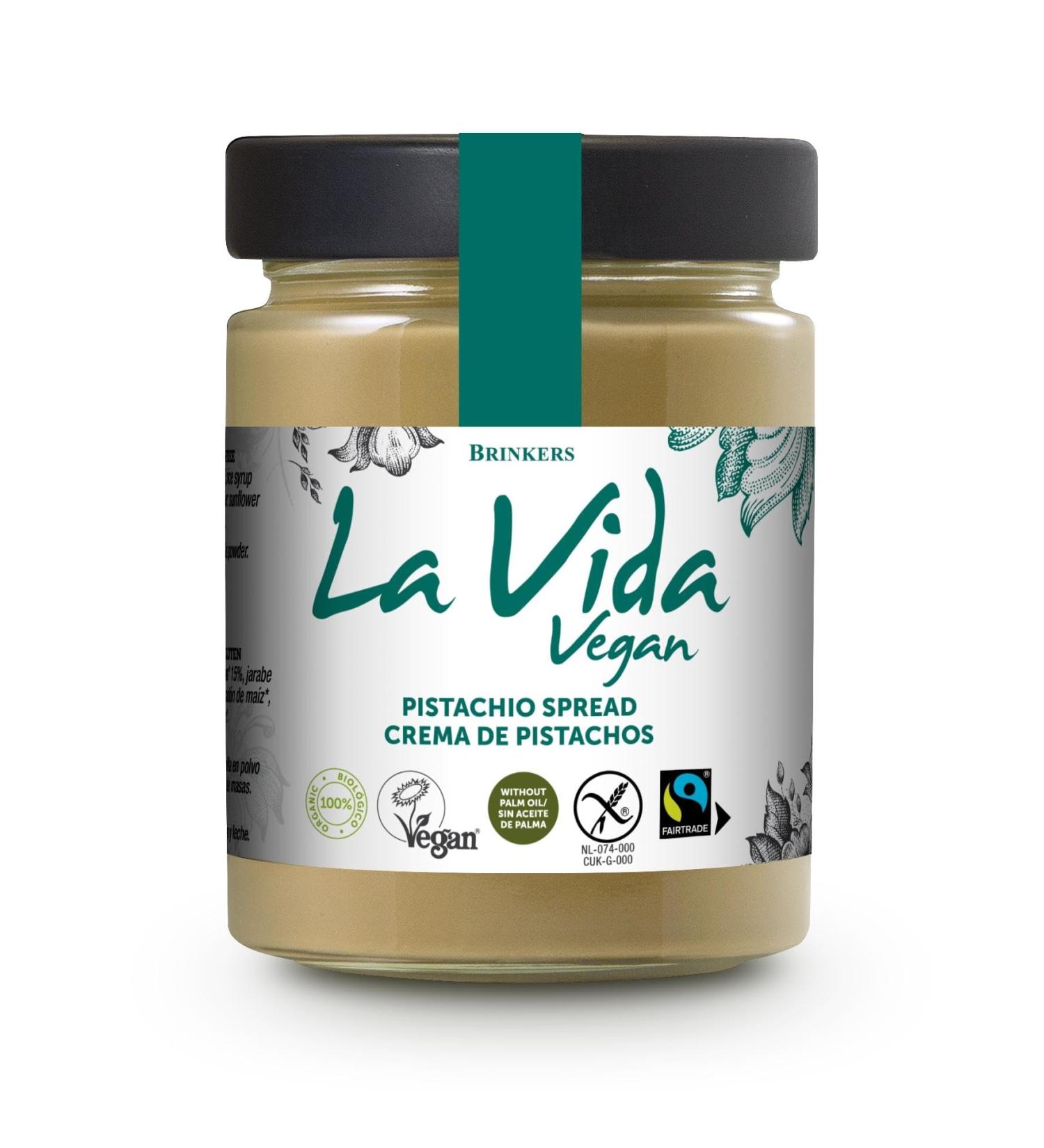 Organic Pistacho Crema 270g La Vida Vegan