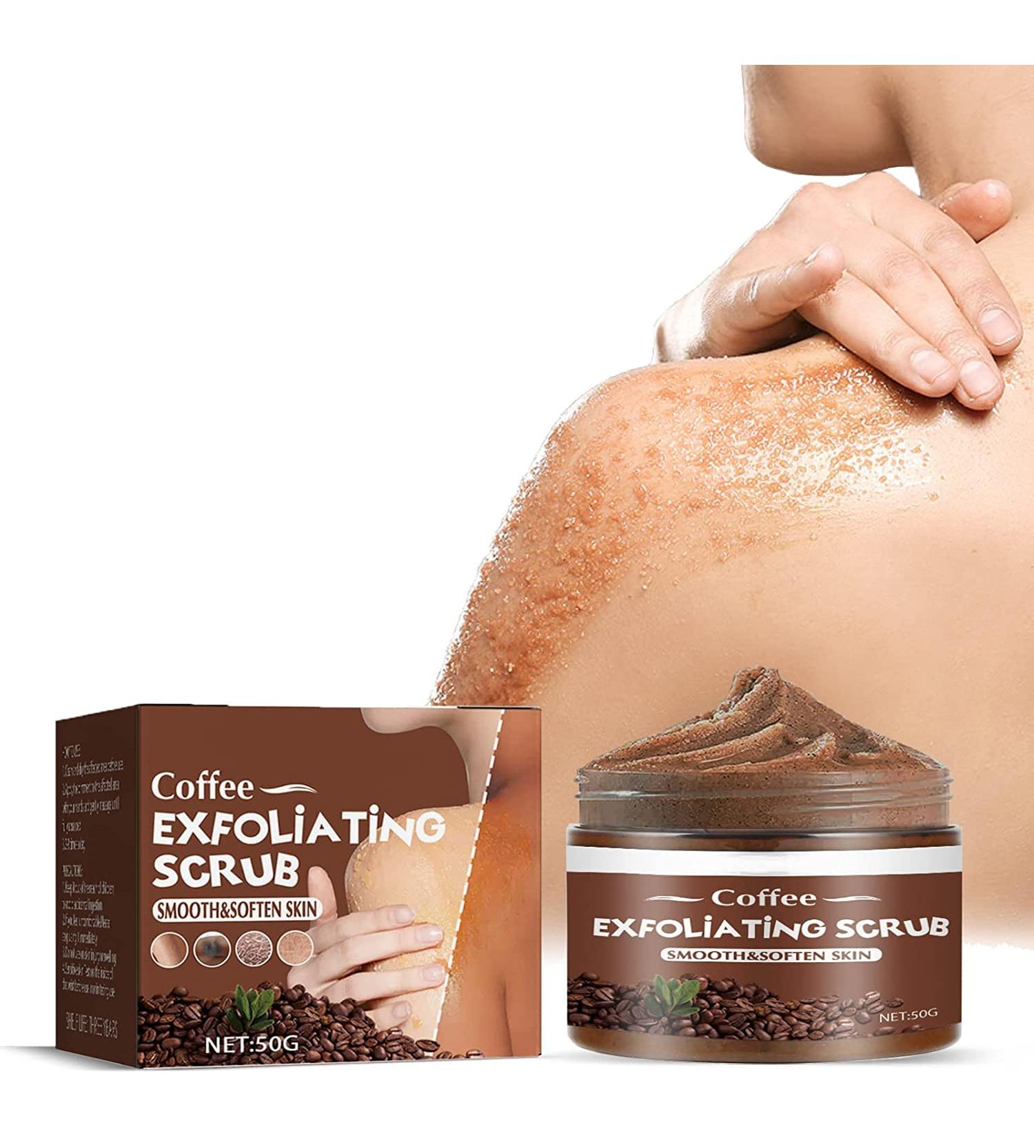 Gommage pour le corps r g n rant du caf exfoliant pour le corps la caf ine am liore la m lanine claircit et rajeunit la peau 50 g - Buy Online on GoSupps.com